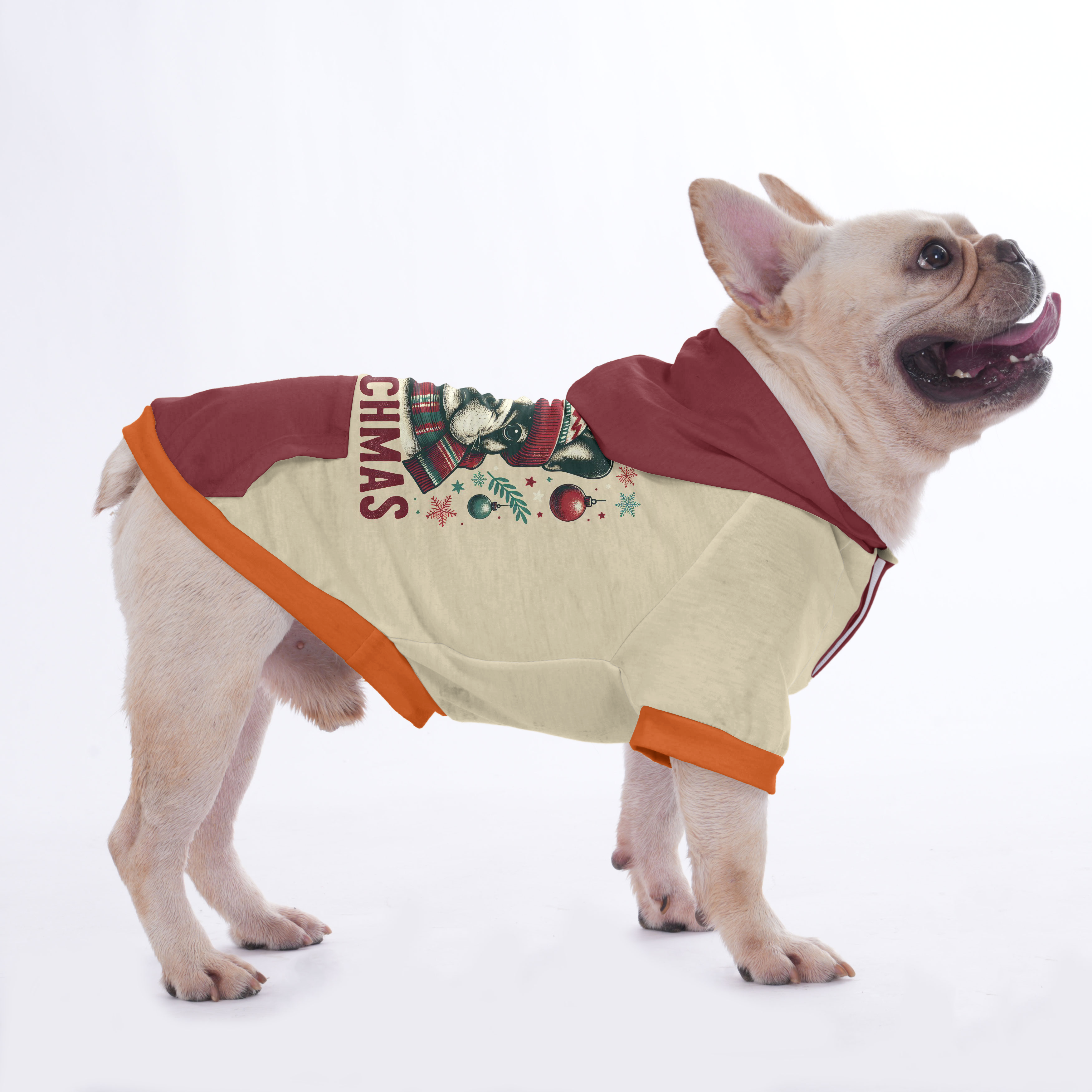 Frankie French Bulldog Dog Hoodie for Brachycephalic Dogs-fadou