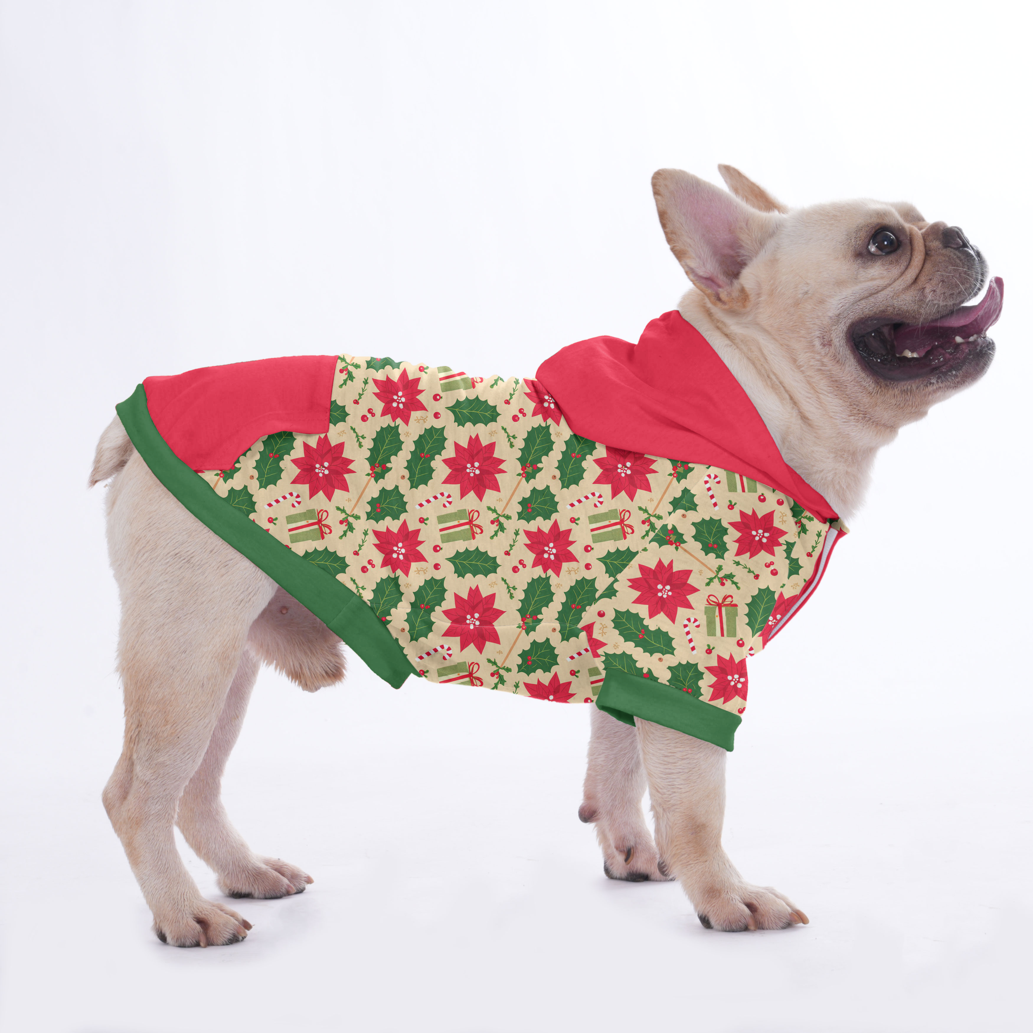 Suzzie French Bulldog Cozy Hoodie for Brachycephalic Dogs-fadou