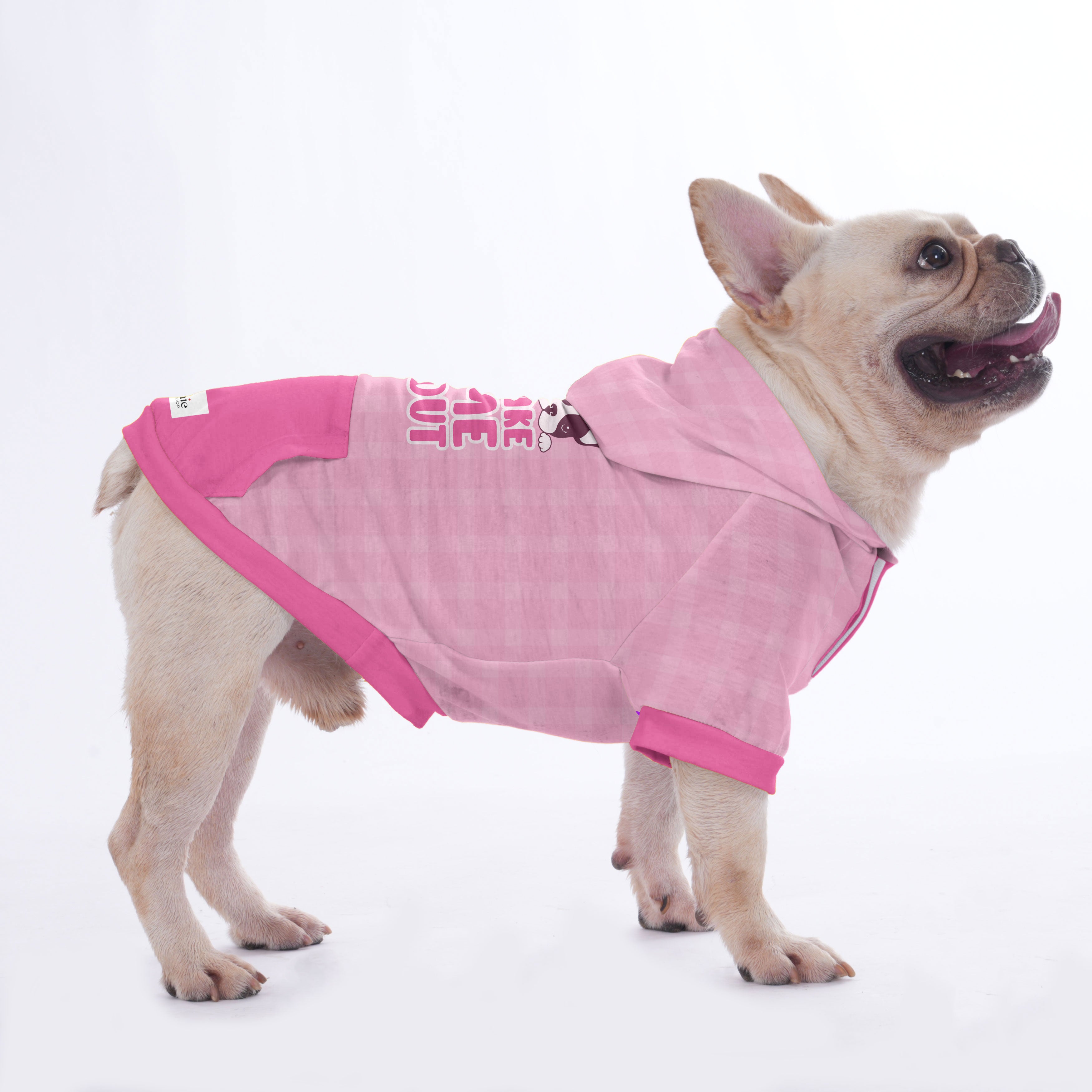 Blanchard French Bulldog Fleece Hoodie for French Bulldogs-fadou