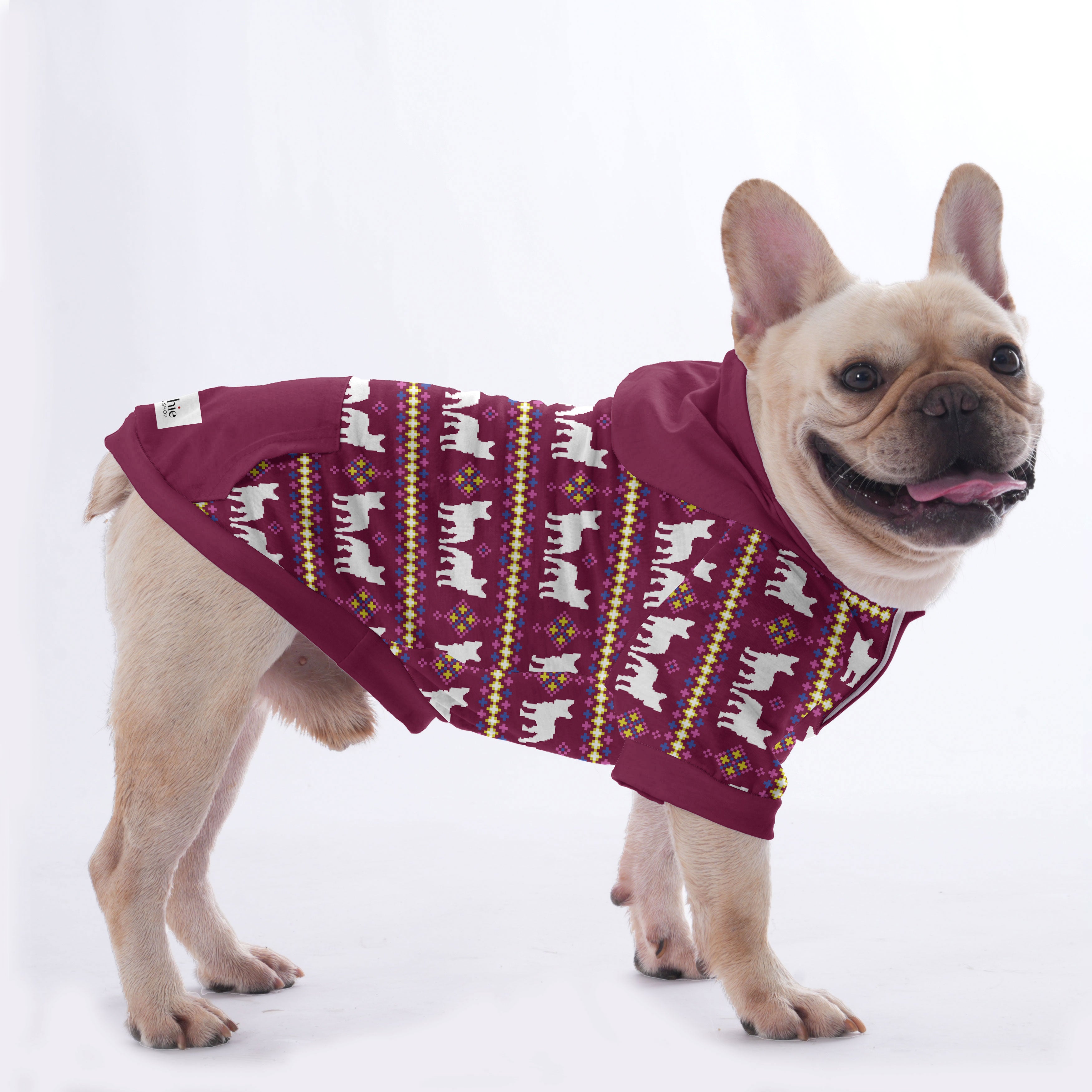 Zelda French Bulldog Pet Sweatshirt for Flat-Face Breeds-fadou