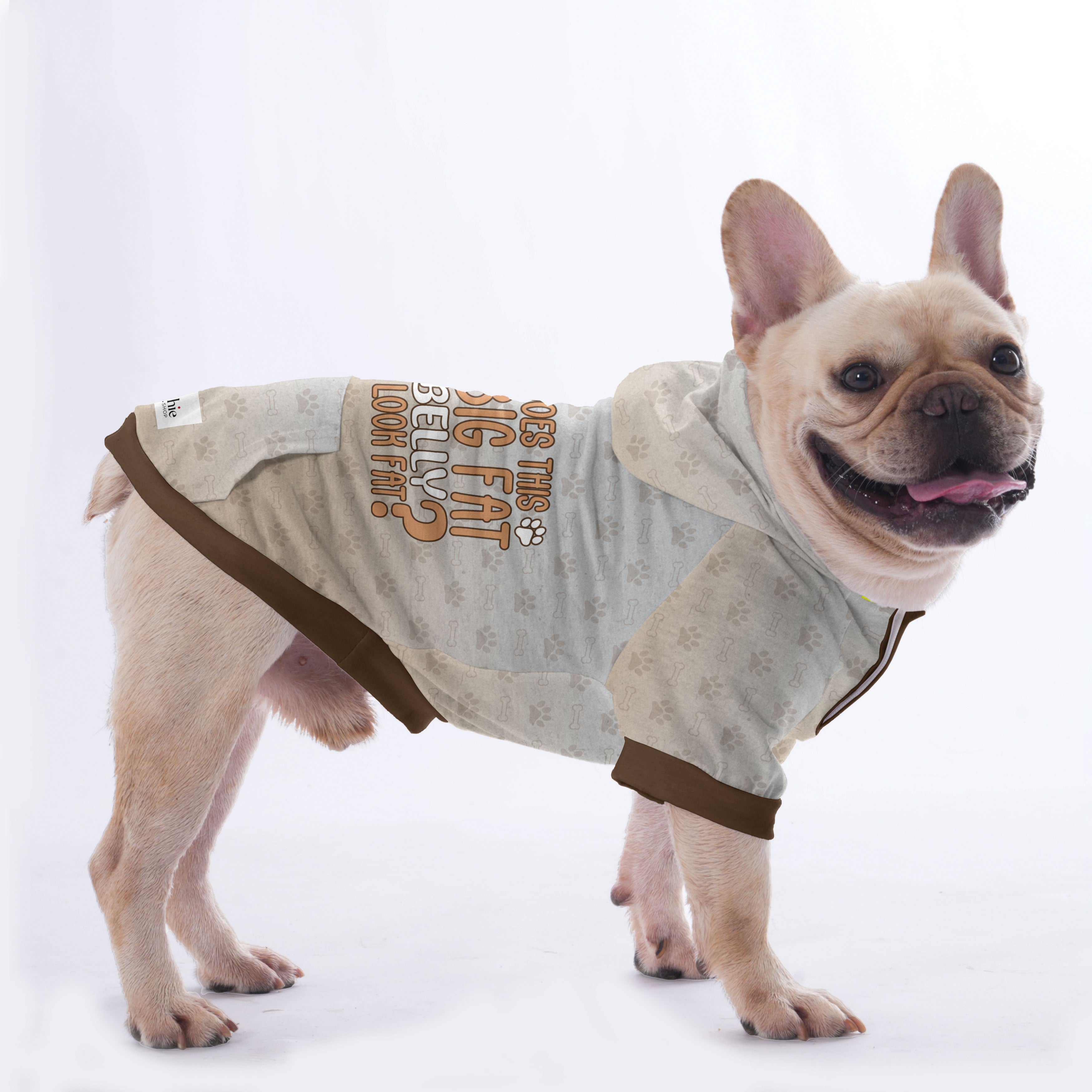Does French Bulldog Cozy Hoodie for Brachycephalic Dogs-fadou