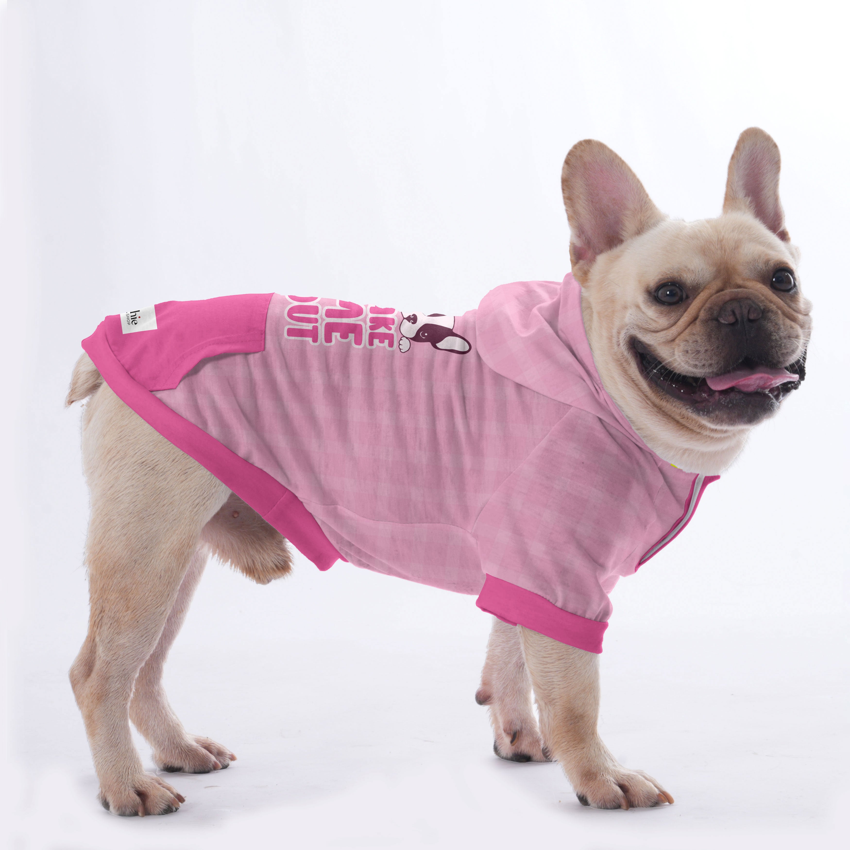 Blanchard French Bulldog Fleece Hoodie for French Bulldogs-fadou