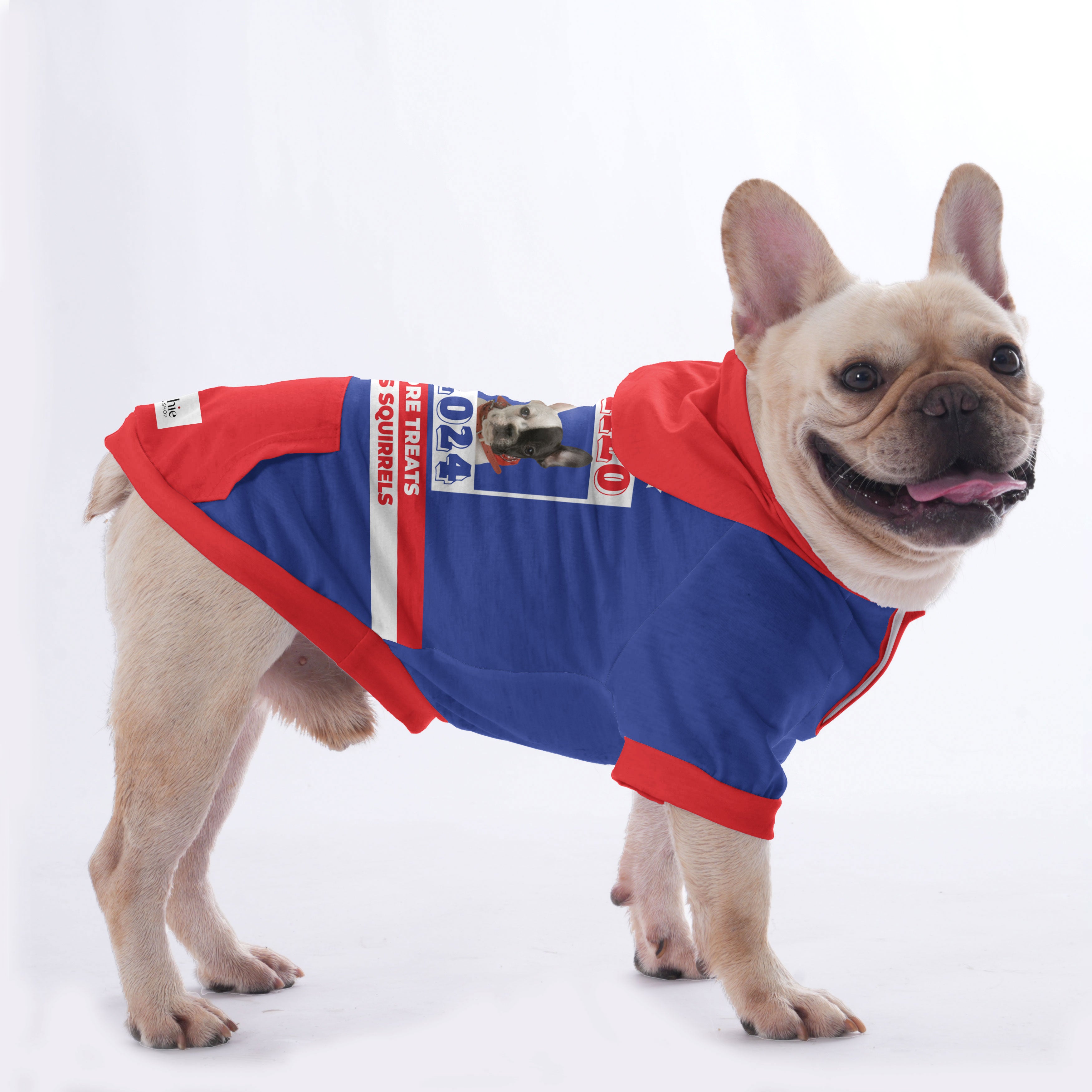 French Bulldog Custom Fleece Hoodie for Training Sessions-fadou