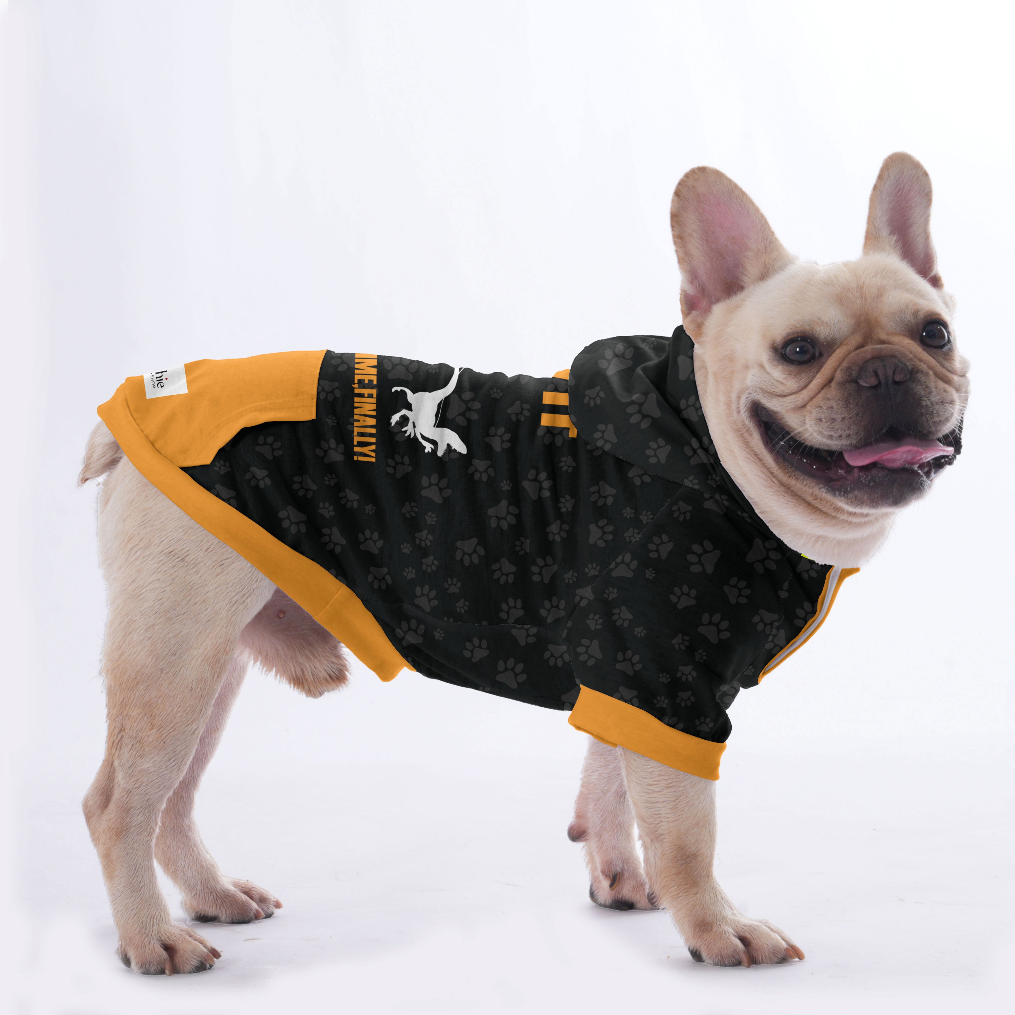 Patric French Bulldog Dog Hoodie for Outdoor Adventures-fadou