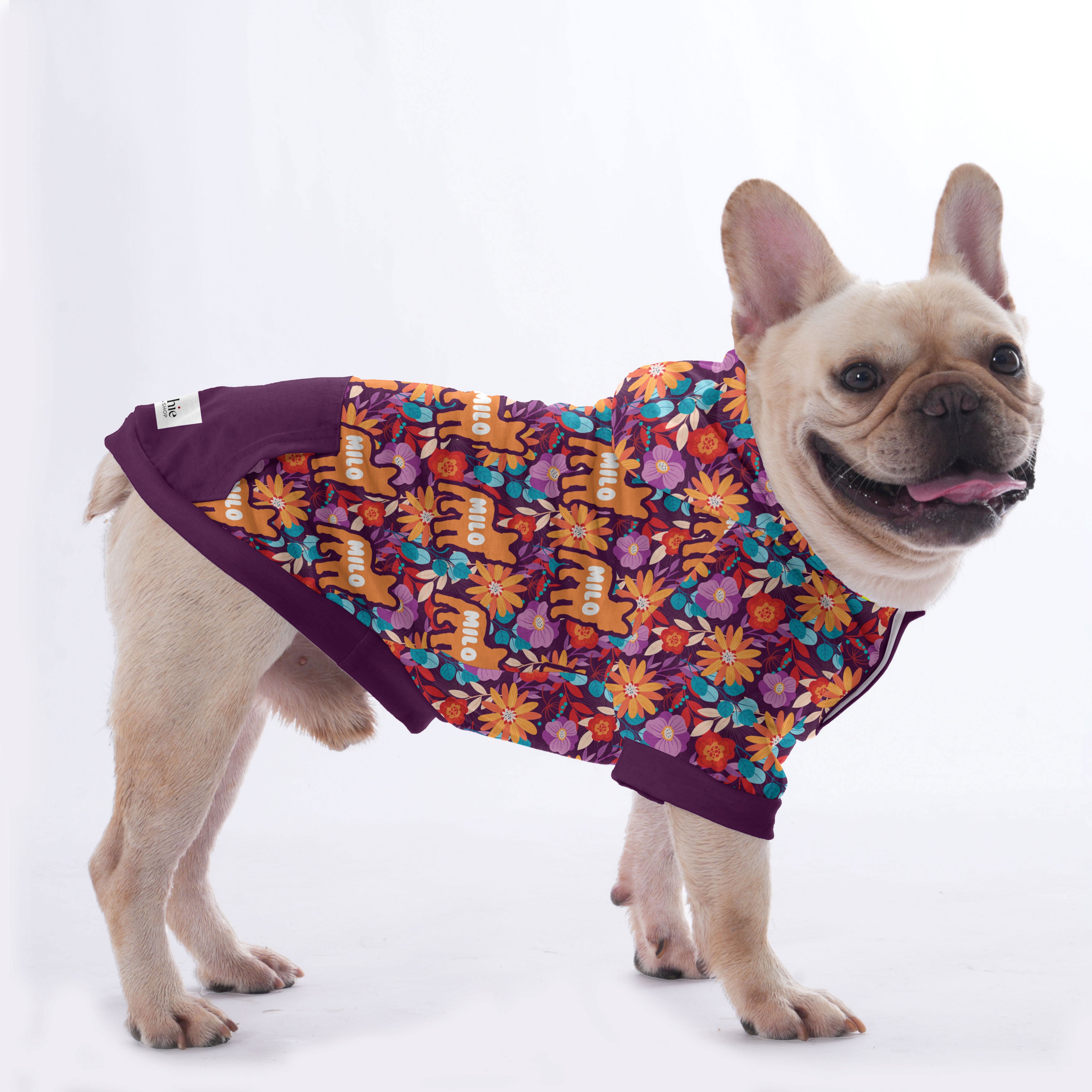 French Bulldog Custom Pet Sweatshirt for French Bulldogs-fadou
