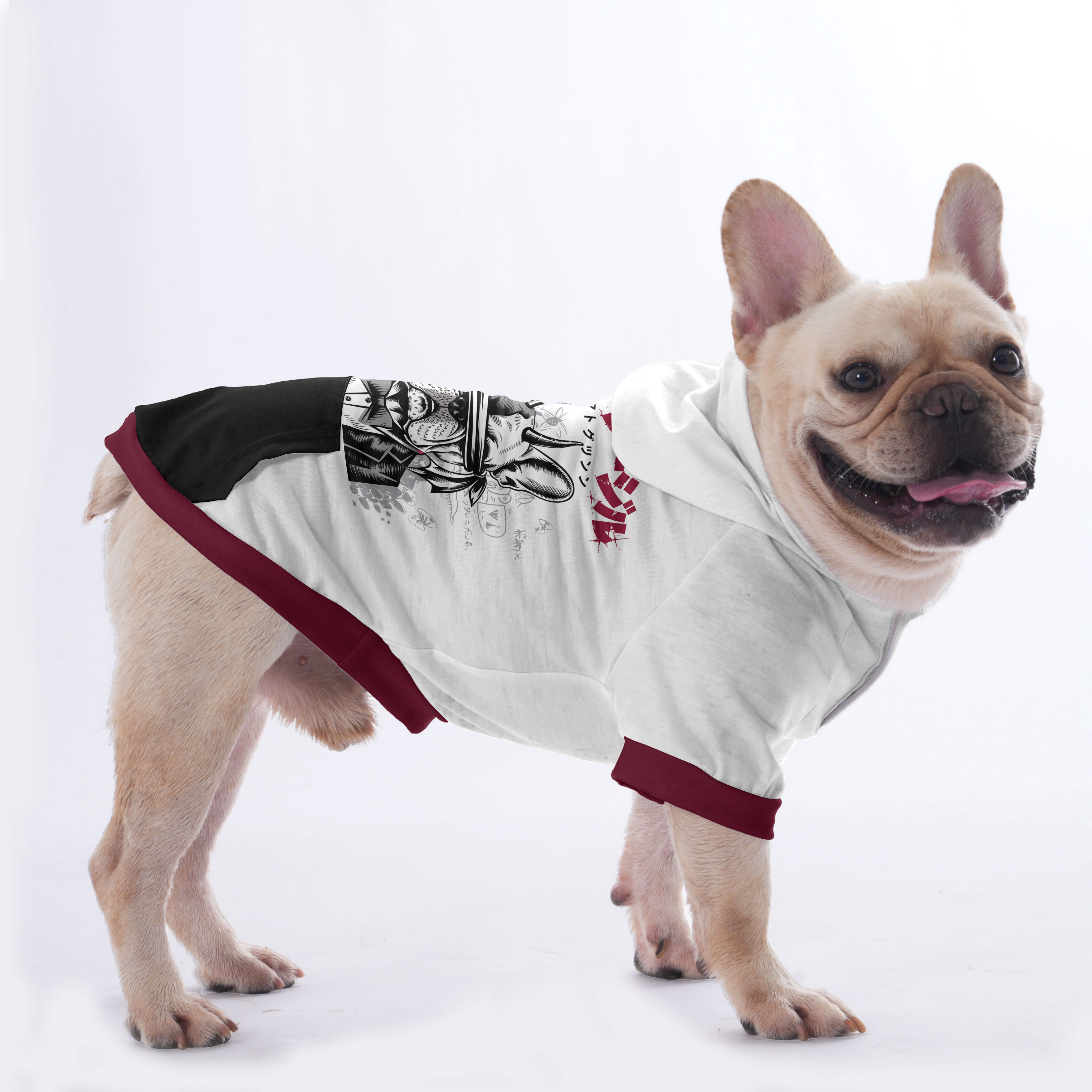 Marley French Bulldog Pet Sweatshirt for Flat-Face Breeds-fadou