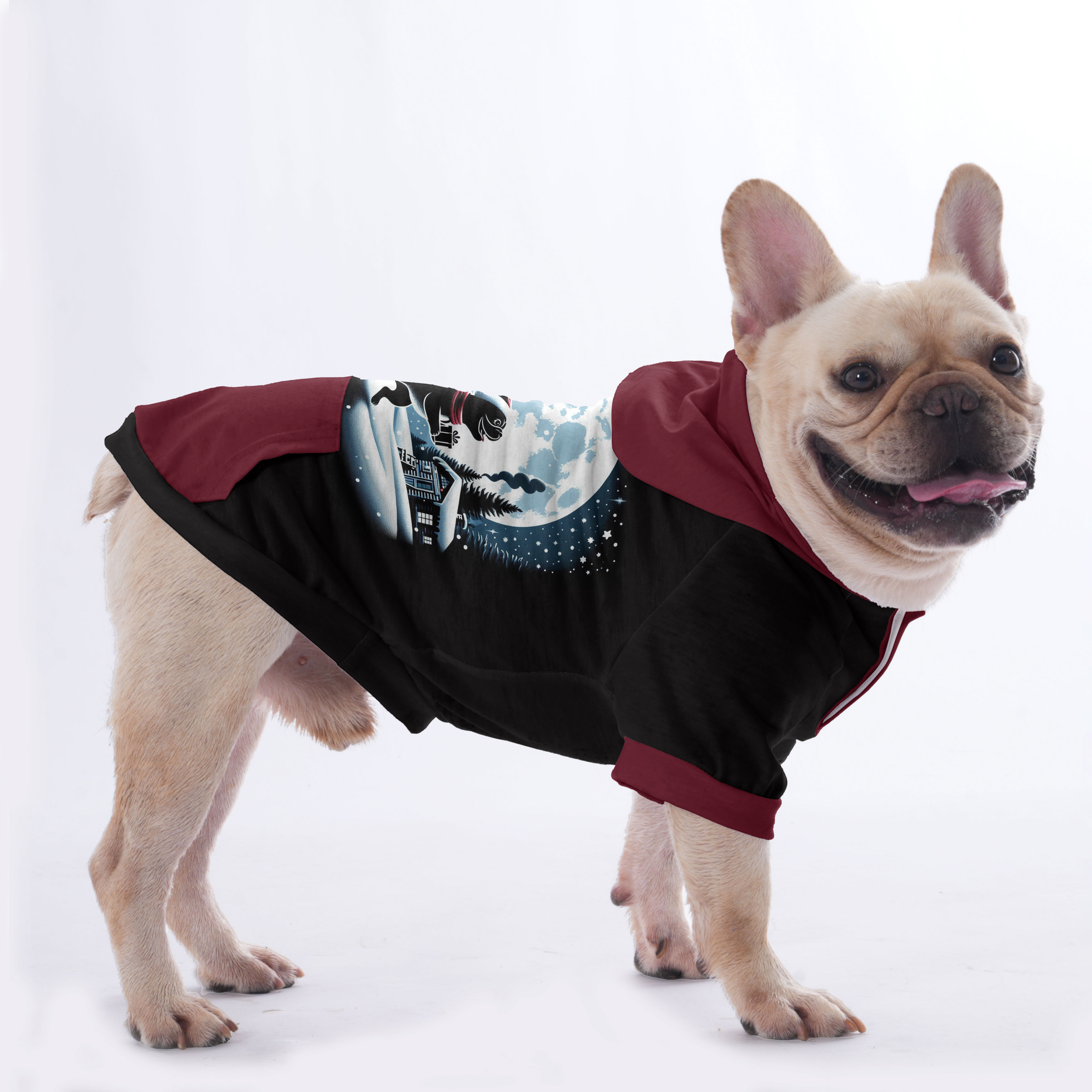 Cookie French Bulldog Pet Sweatshirt for Short-Nosed Dogs-fadou