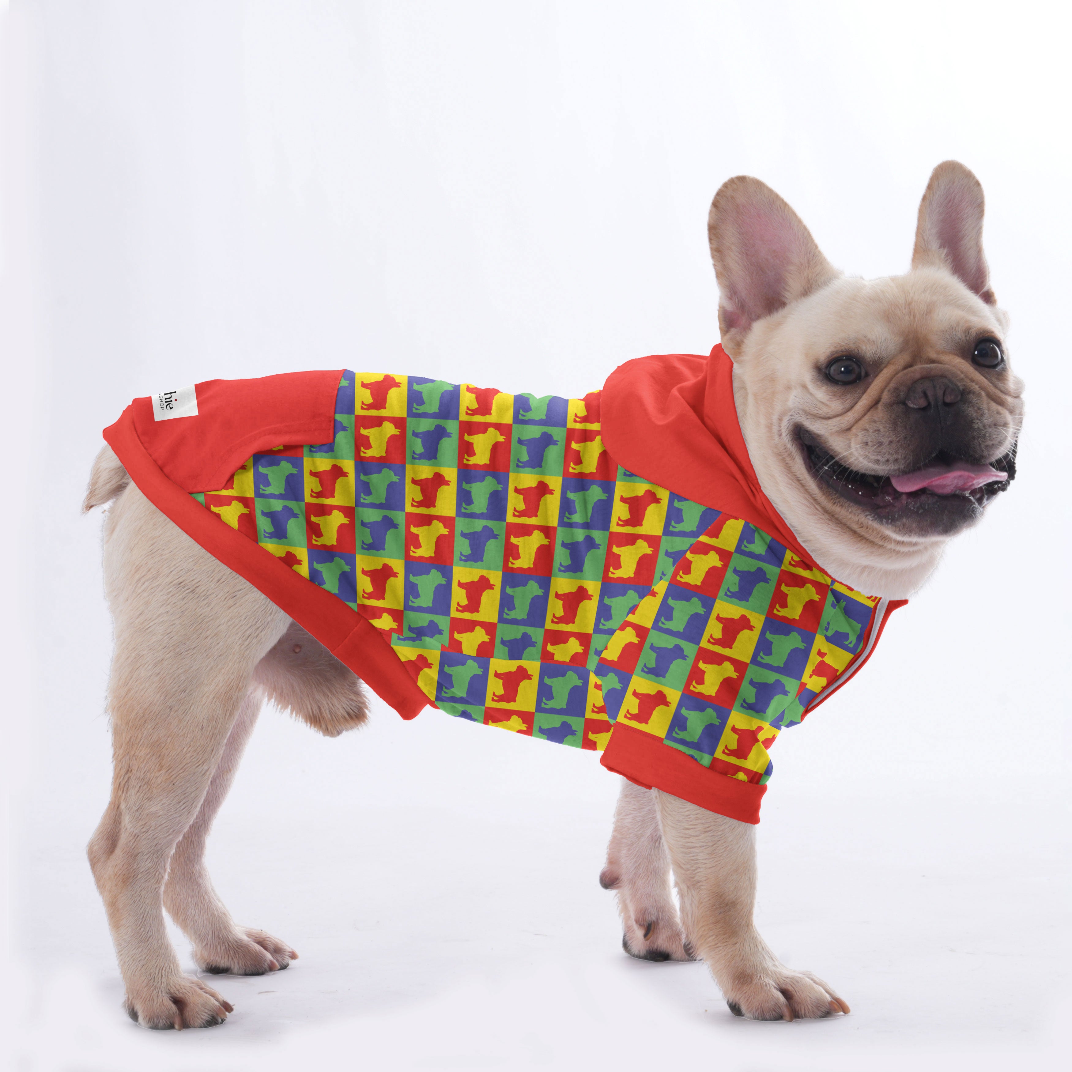 Sloth French Bulldog Cozy Hoodie for Outdoor Adventures-fadou