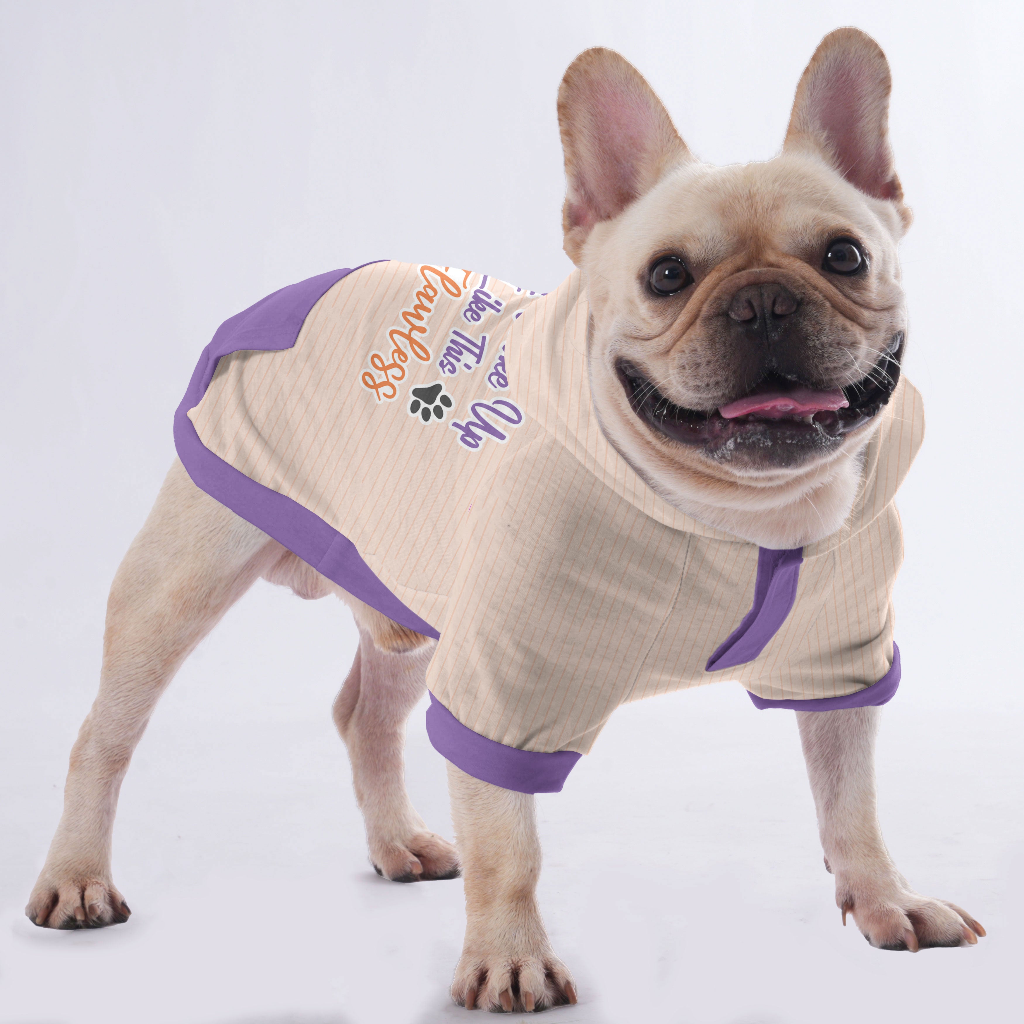 Florenz French Bulldog Cozy Hoodie for Flat-Face Breeds-fadou