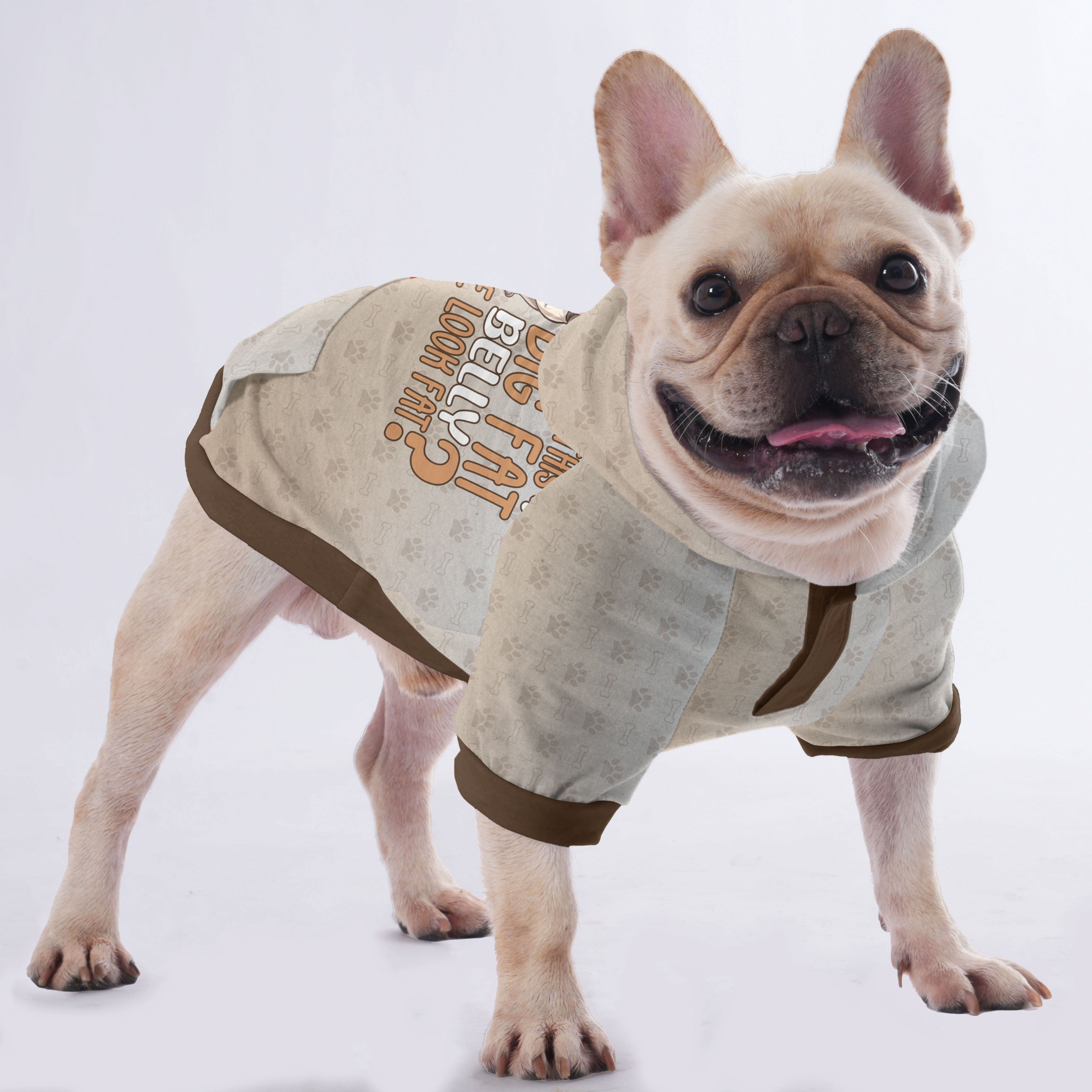 Does French Bulldog Cozy Hoodie for Brachycephalic Dogs-fadou