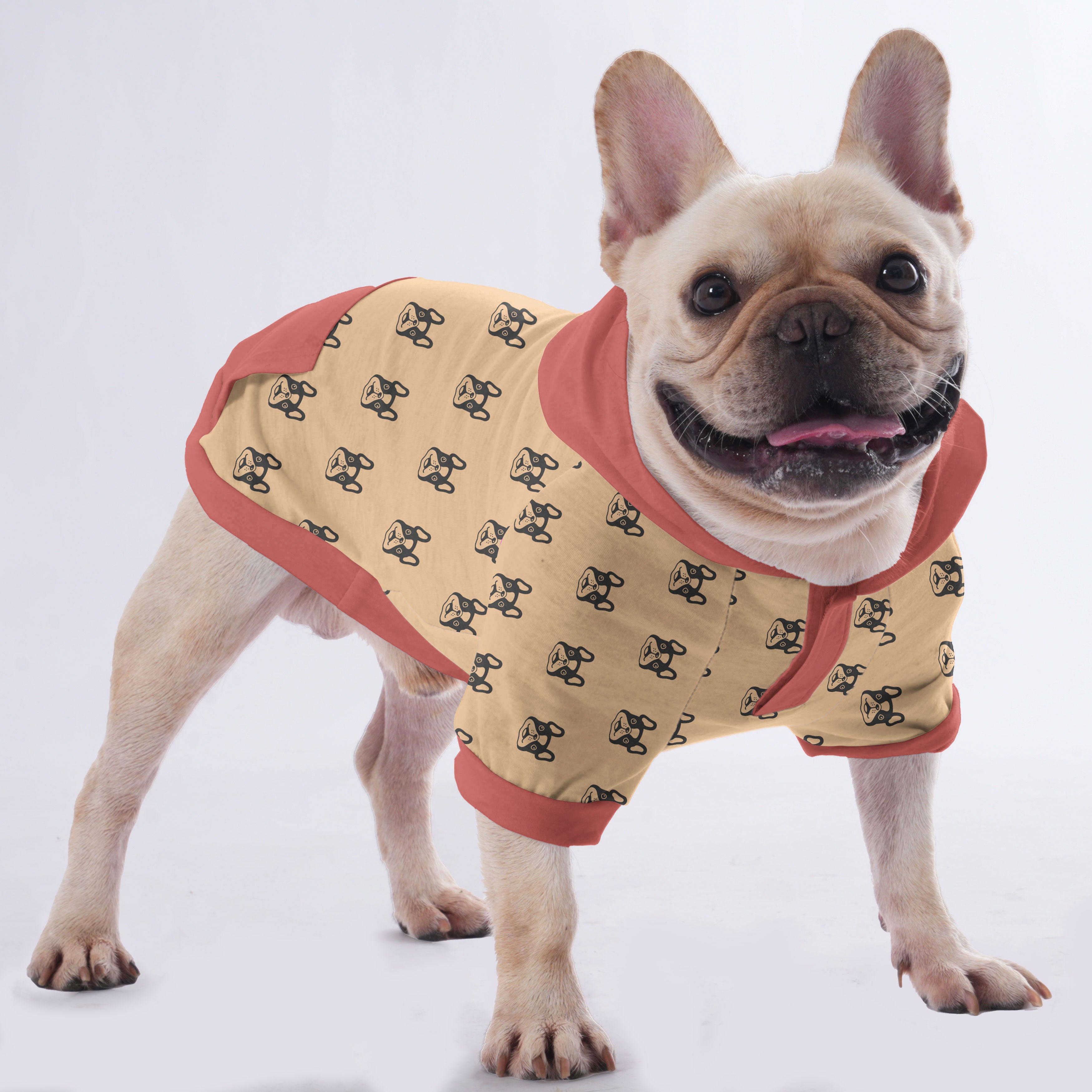 Enzo French Bulldog Pet Sweatshirt for Short-Nosed Dogs-fadou