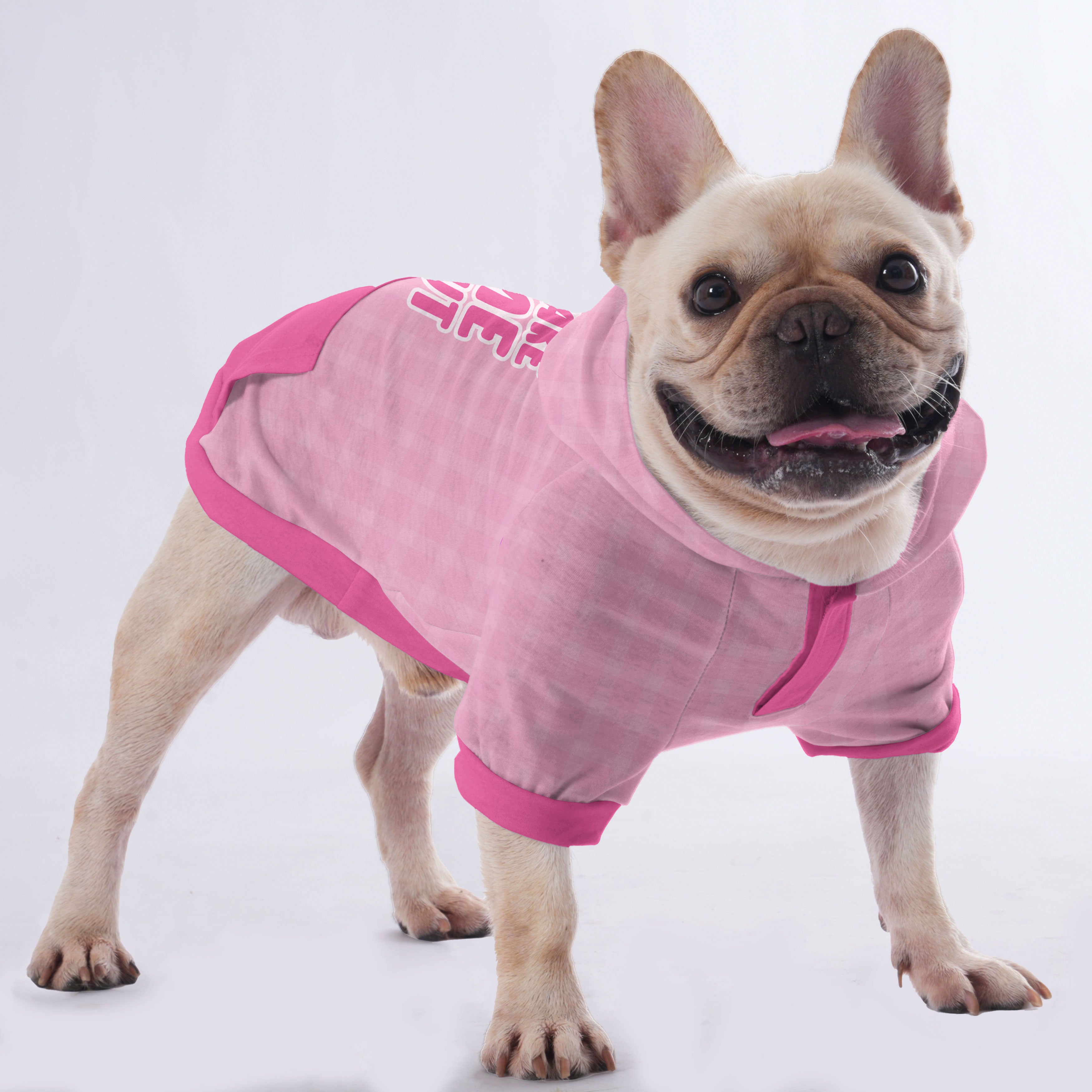 Blanchard French Bulldog Fleece Hoodie for French Bulldogs-fadou