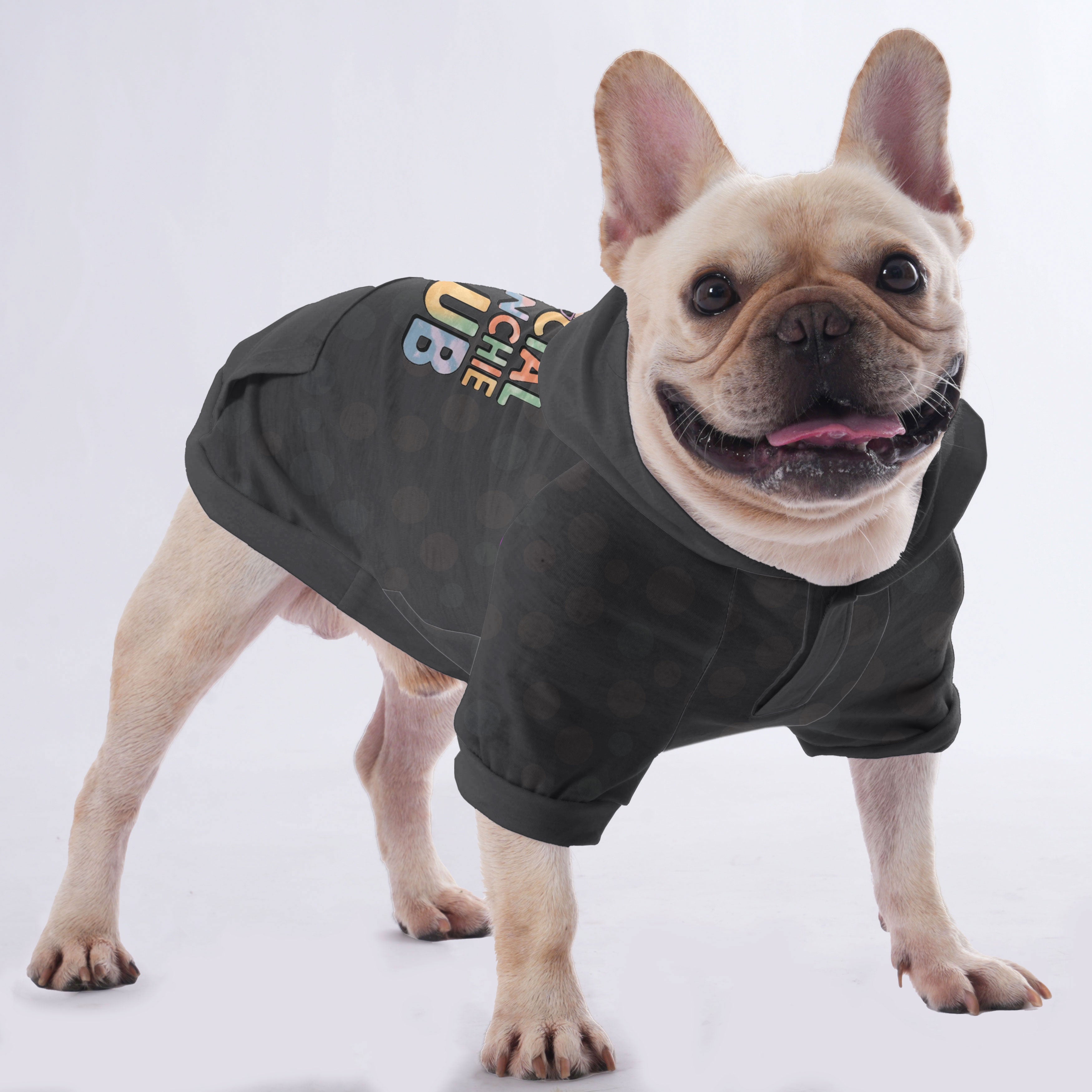 Anti French Bulldog Cozy Hoodie for Brachycephalic Dogs-fadou