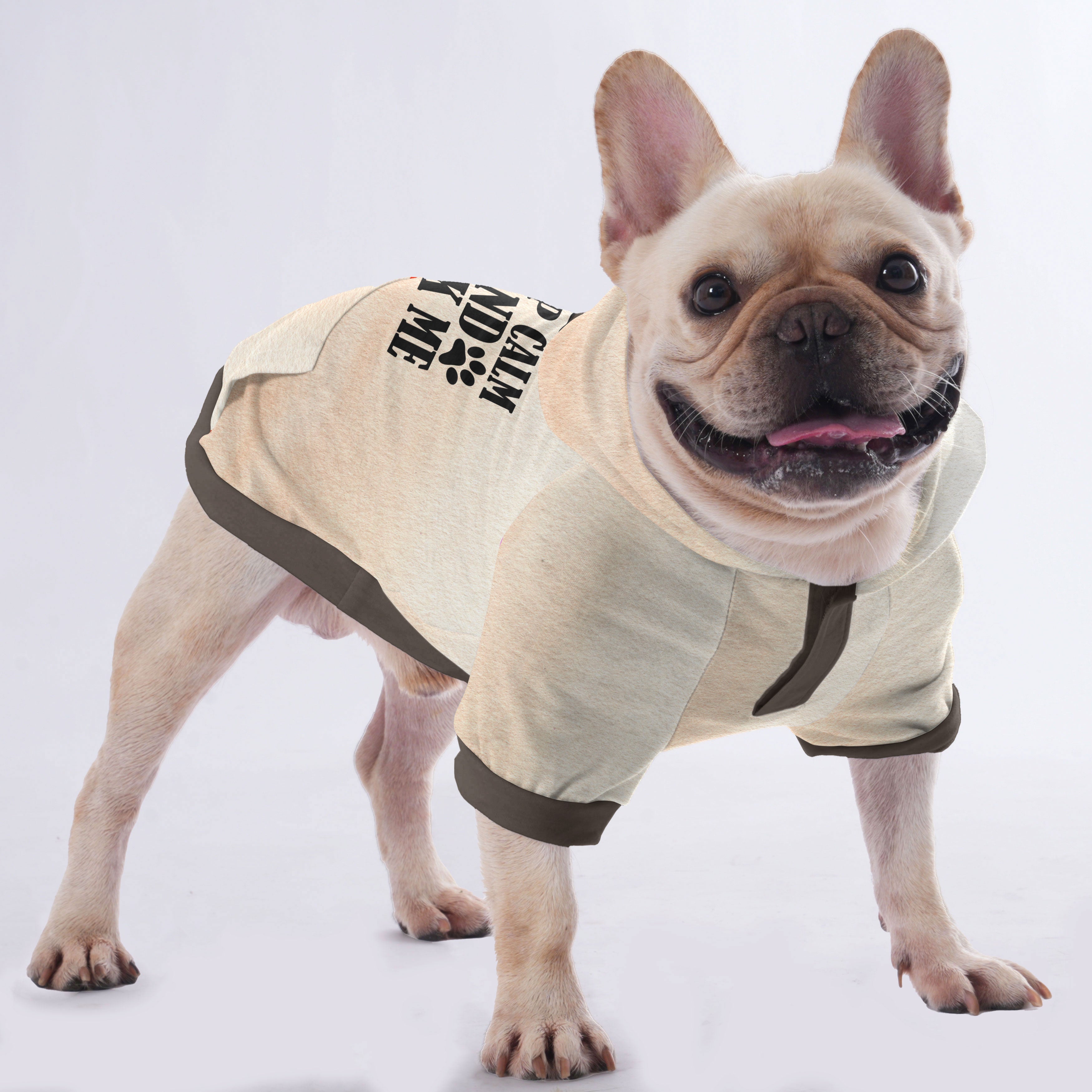 Keep French Bulldog Pet Sweatshirt for Flat-Face Breeds-fadou