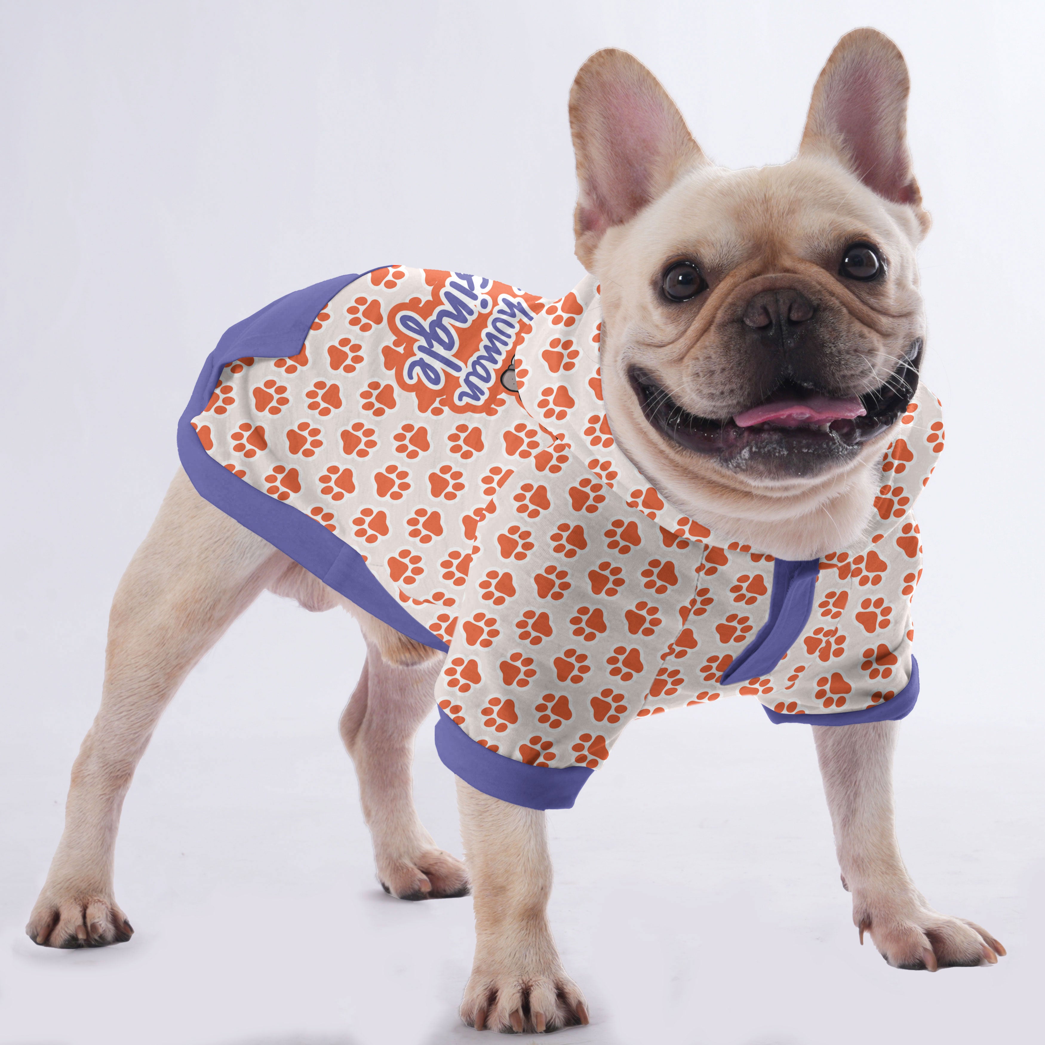 My Human Is Single - Hoodies for French Bulldog | for French Bulldogs-fadou