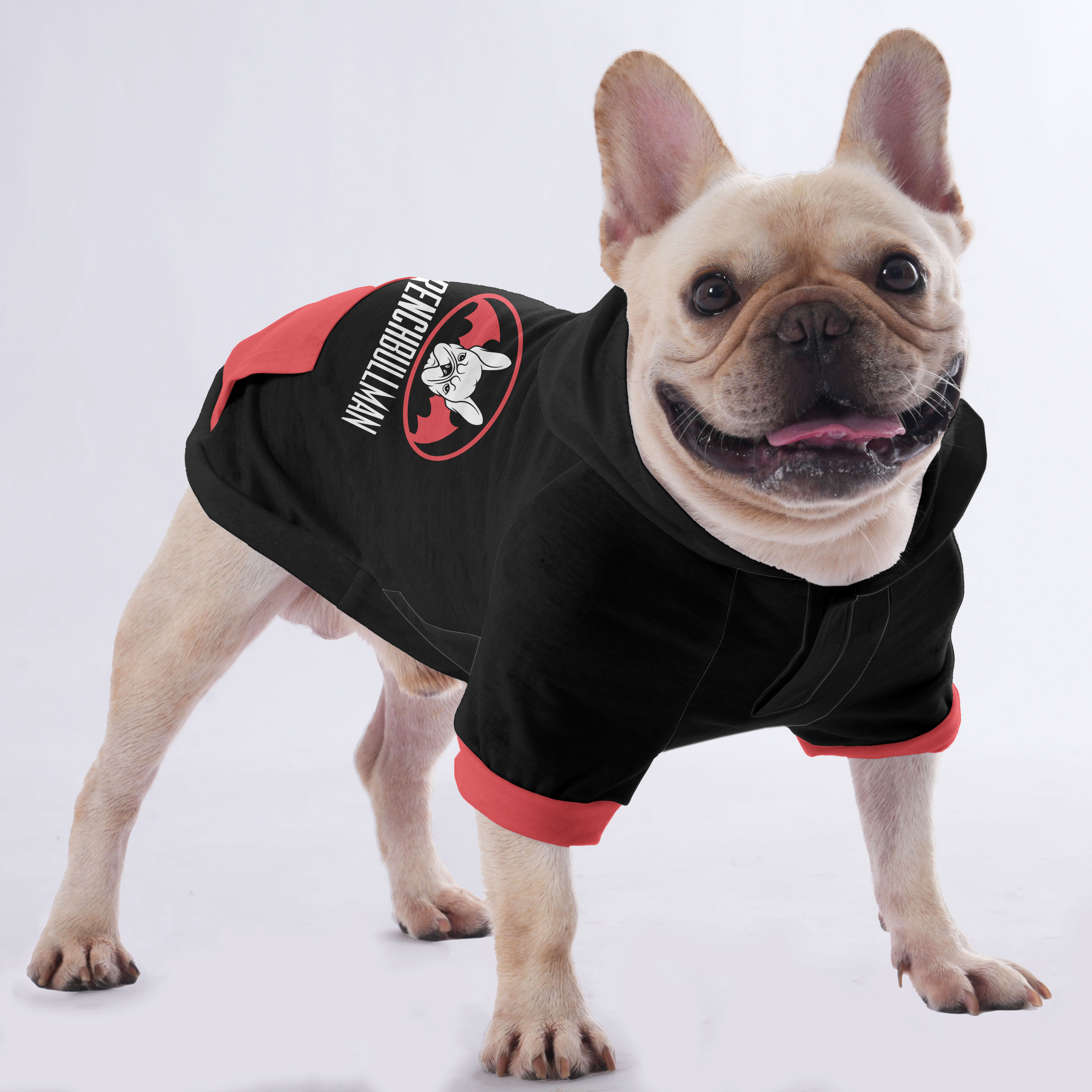 Lobo French Bulldog Pet Sweatshirt for Flat-Face Breeds-fadou