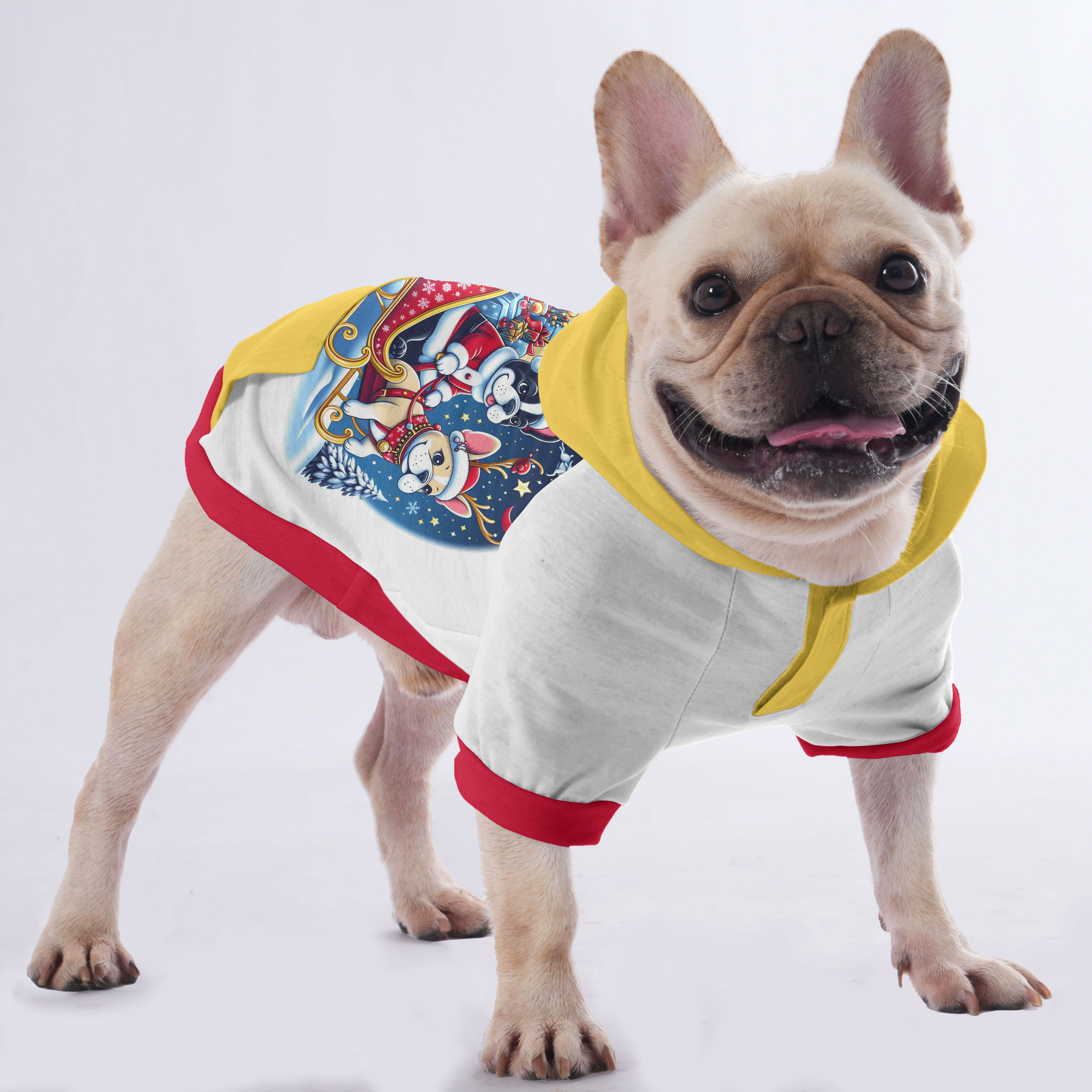 Penny French Bulldog Cozy Hoodie for Brachycephalic Dogs-fadou