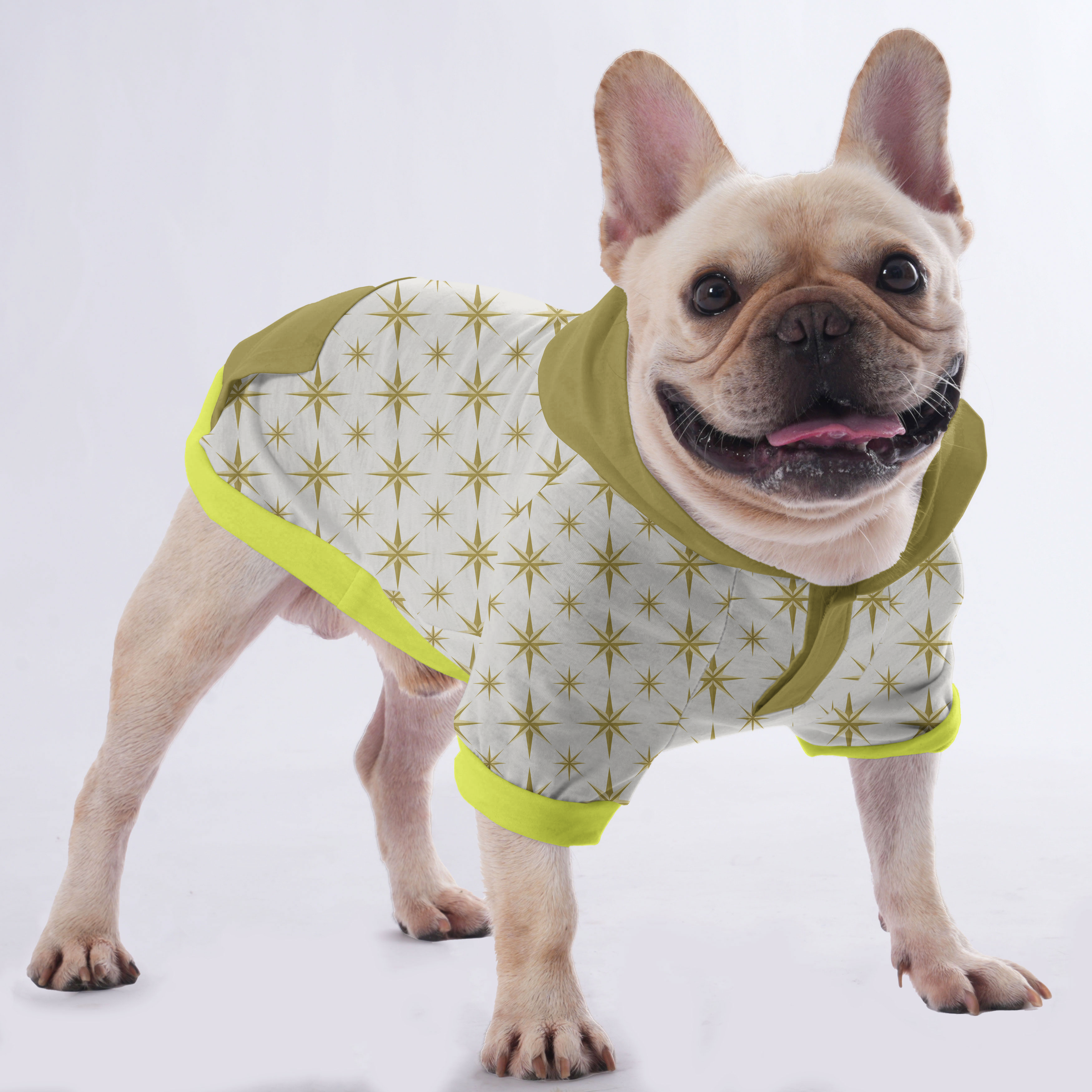 Tootsie French Bulldog Fleece Hoodie for Brachycephalic Dogs-fadou