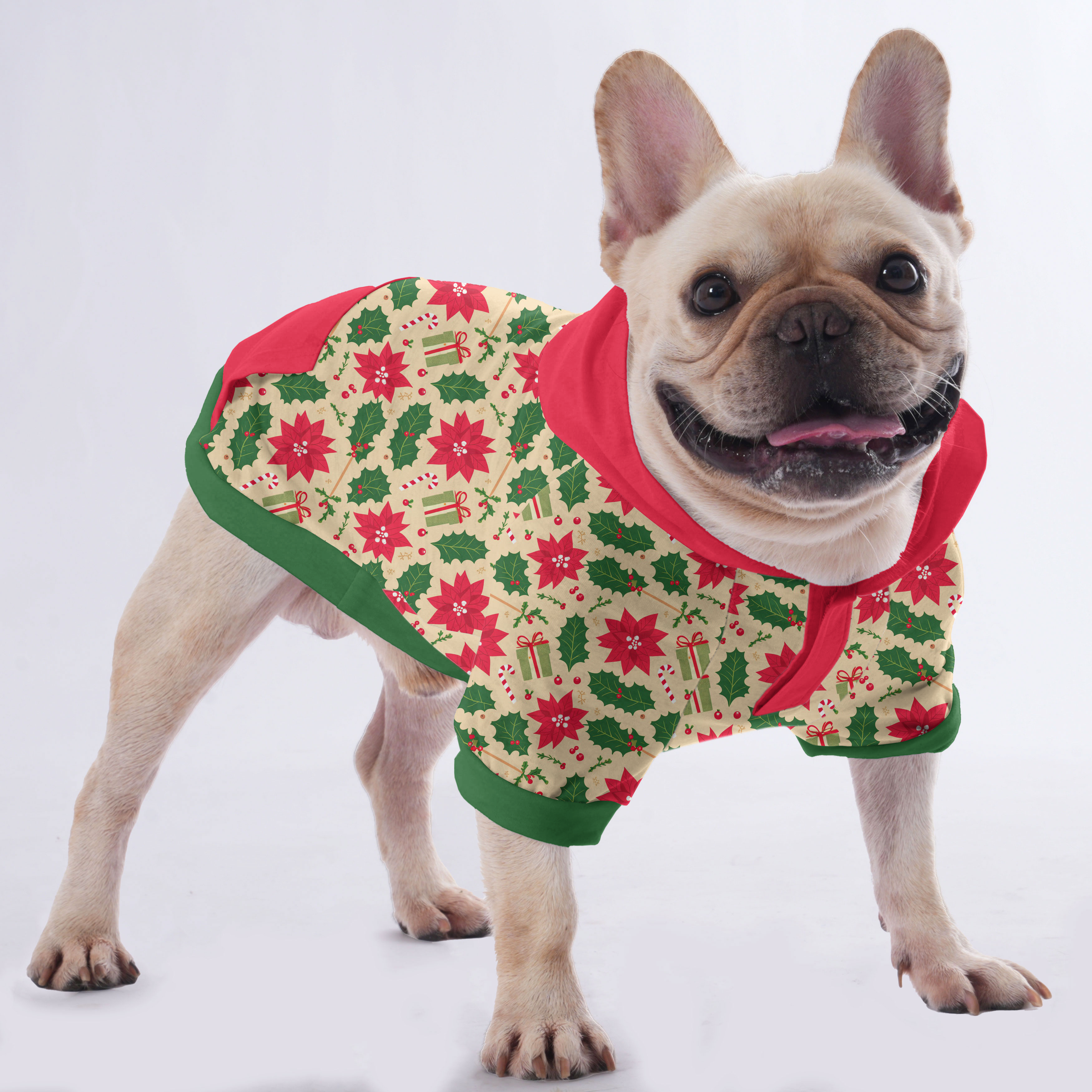 Suzzie French Bulldog Cozy Hoodie for Brachycephalic Dogs-fadou