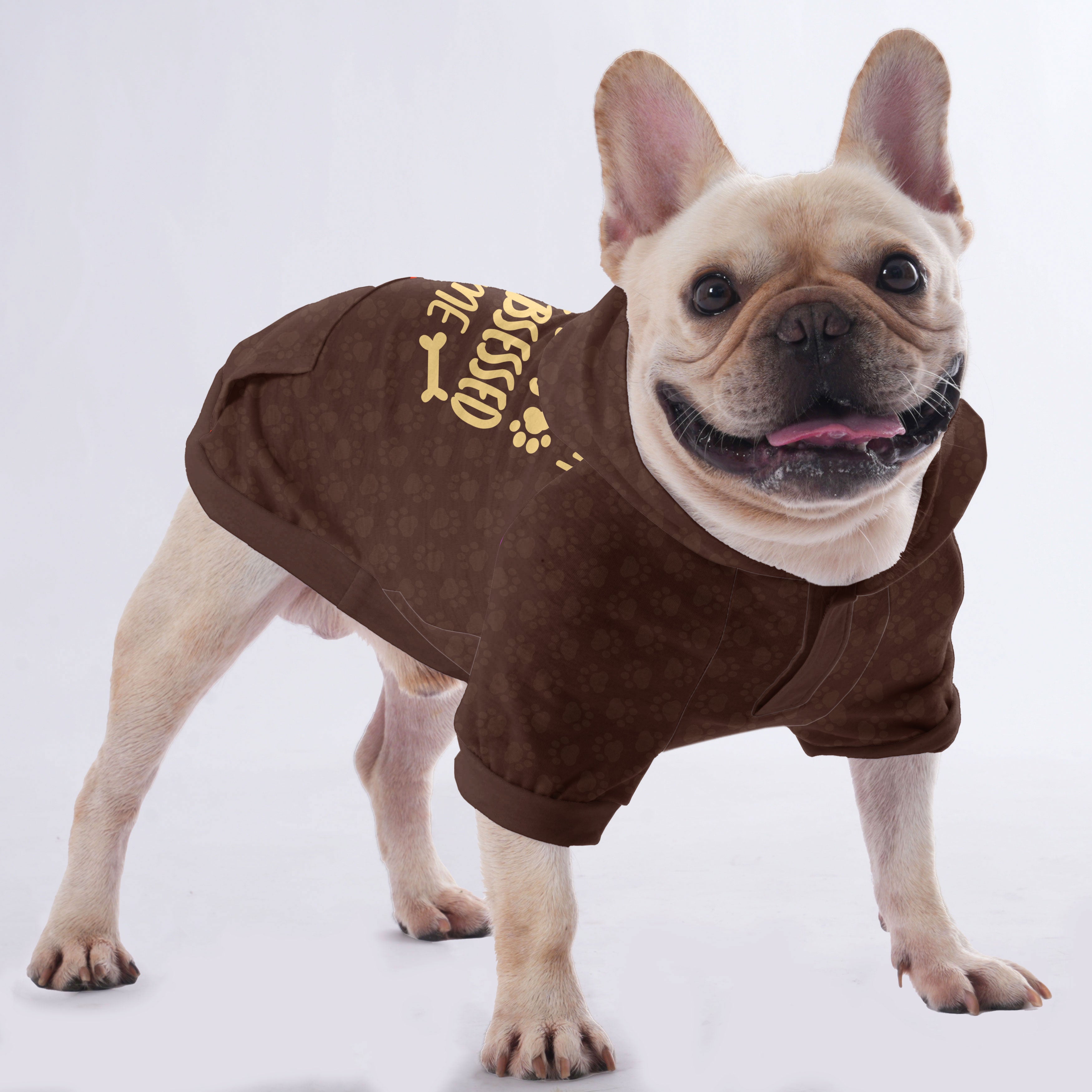 MY MOM IS OBSESSED with ME - Hoodies for French for French Bulldogs-fadou