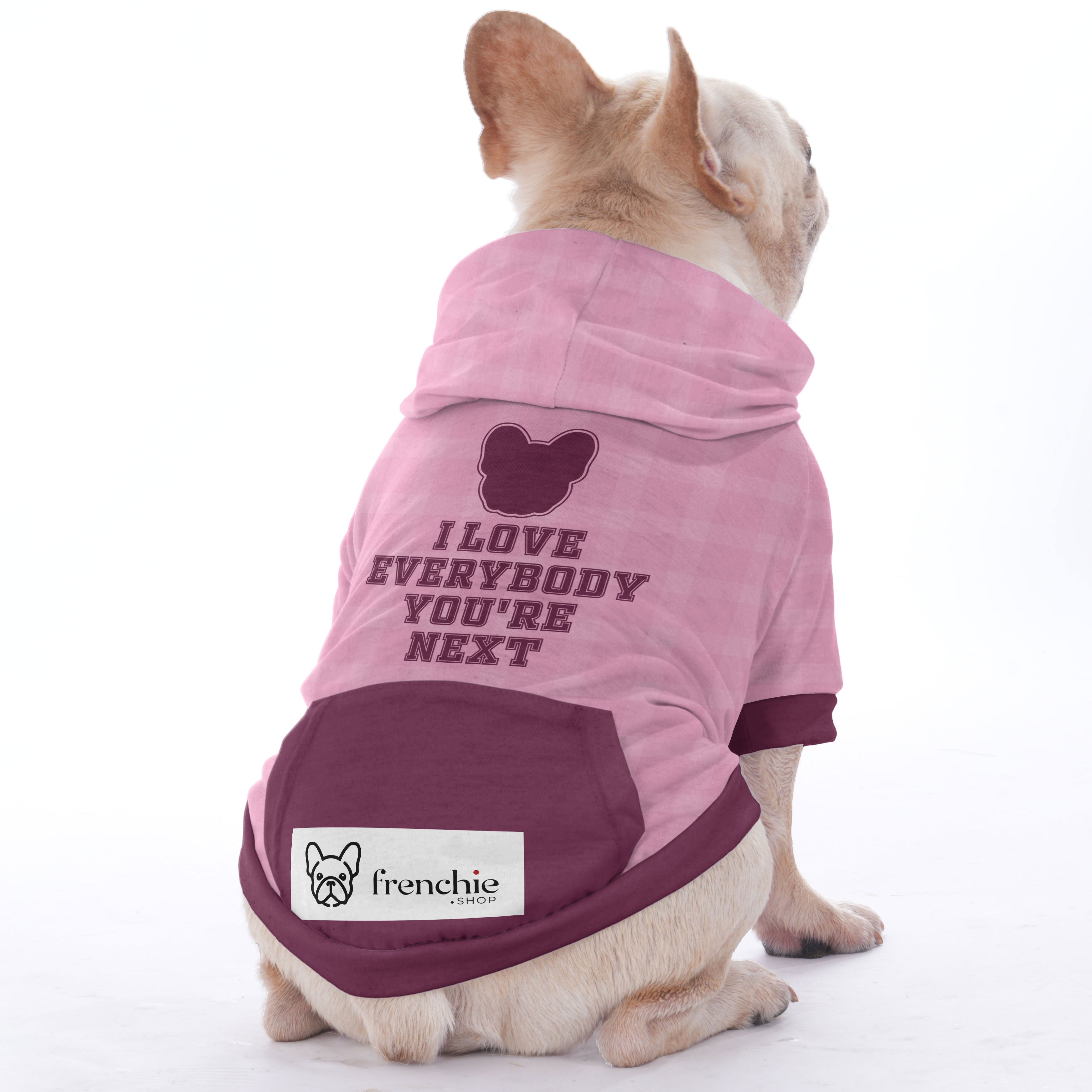 Ames French Bulldog Pet Sweatshirt for Short-Nosed Dogs-fadou