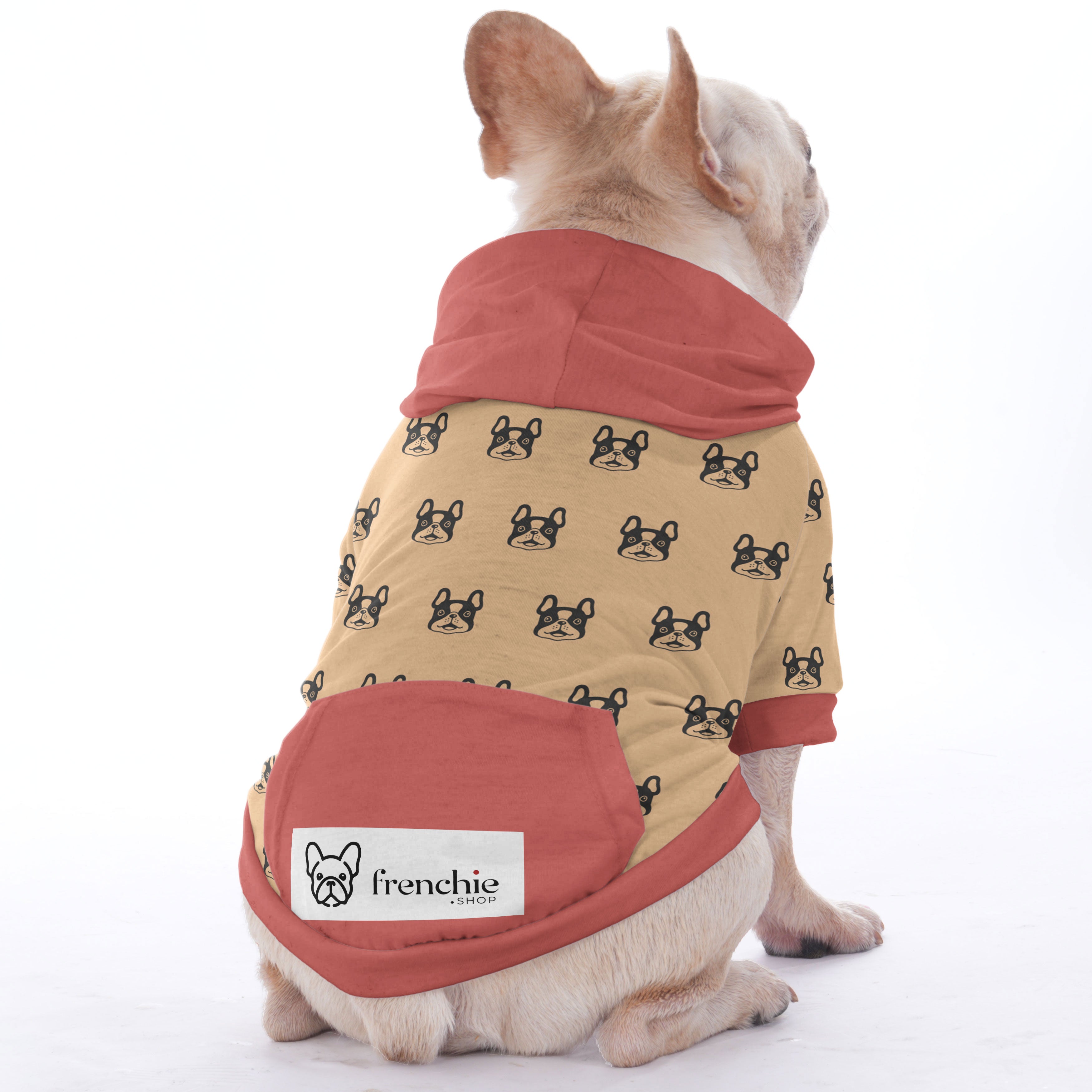 Enzo French Bulldog Pet Sweatshirt for Short-Nosed Dogs-fadou
