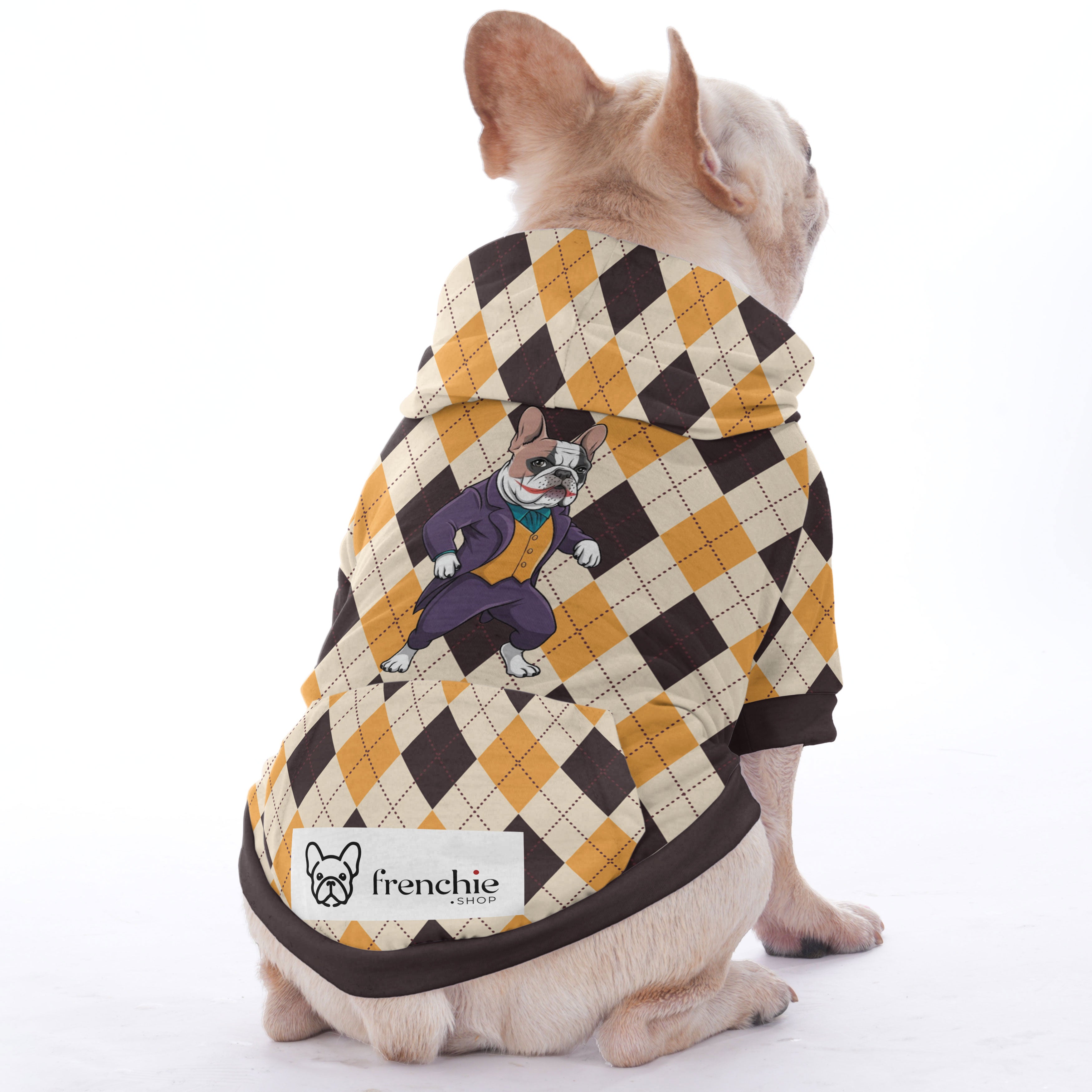 Neville French Bulldog Pet Sweatshirt for French Bulldogs-fadou