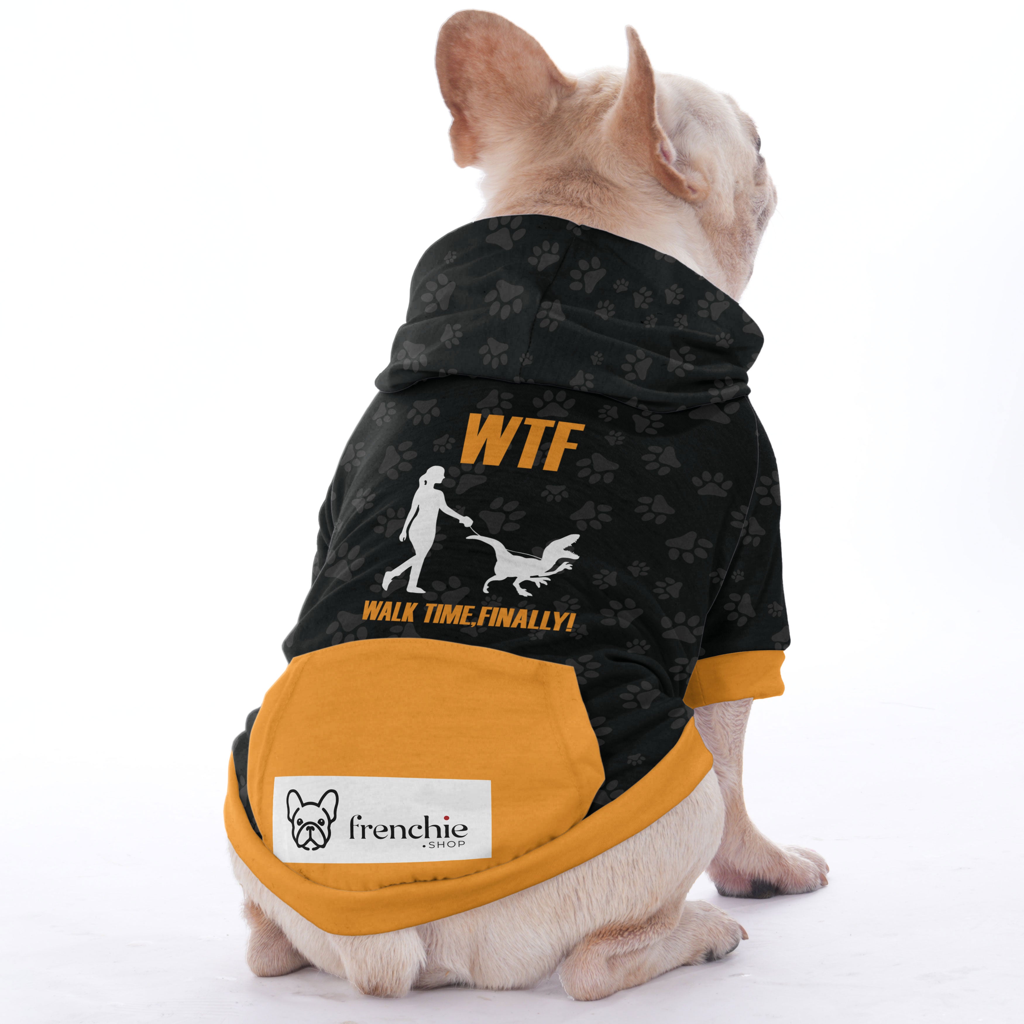Patric French Bulldog Dog Hoodie for Outdoor Adventures-fadou