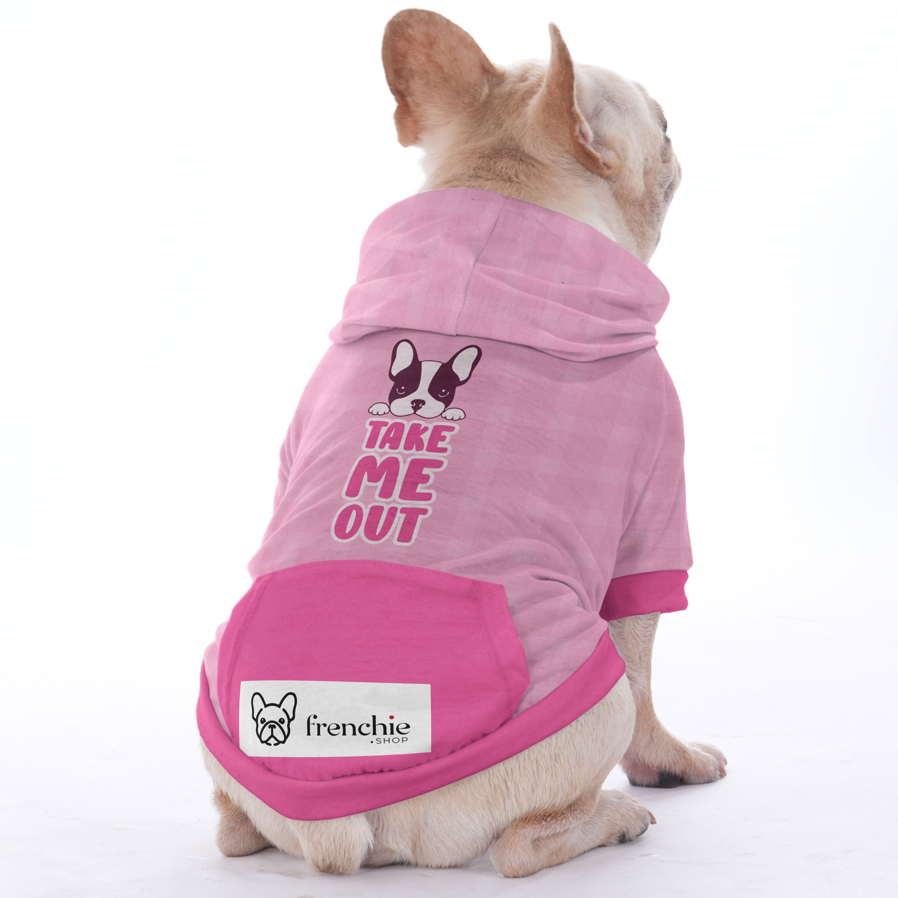 Blanchard French Bulldog Fleece Hoodie for French Bulldogs-fadou