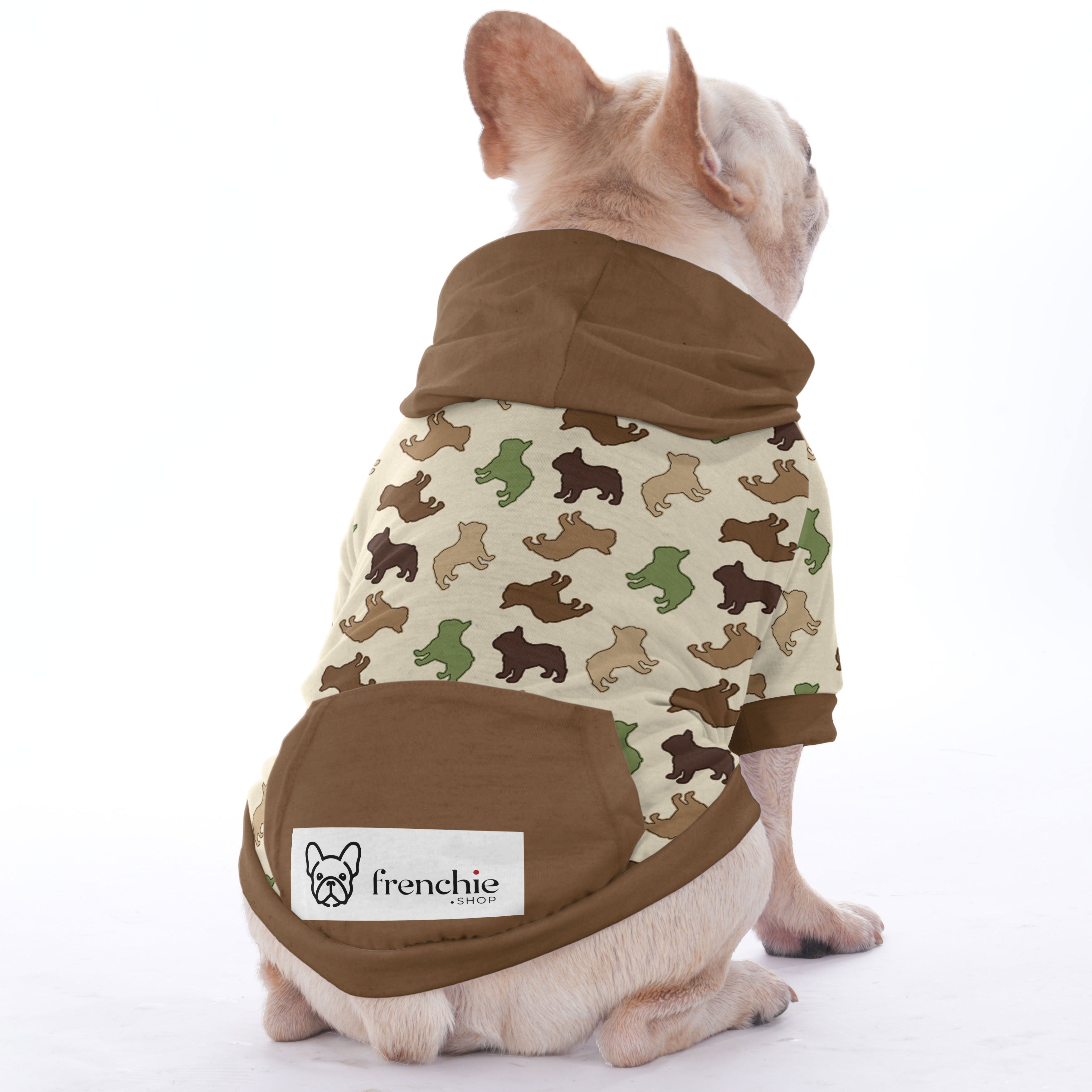 Bale French Bulldog Pet Sweatshirt for Flat-Face Breeds-fadou