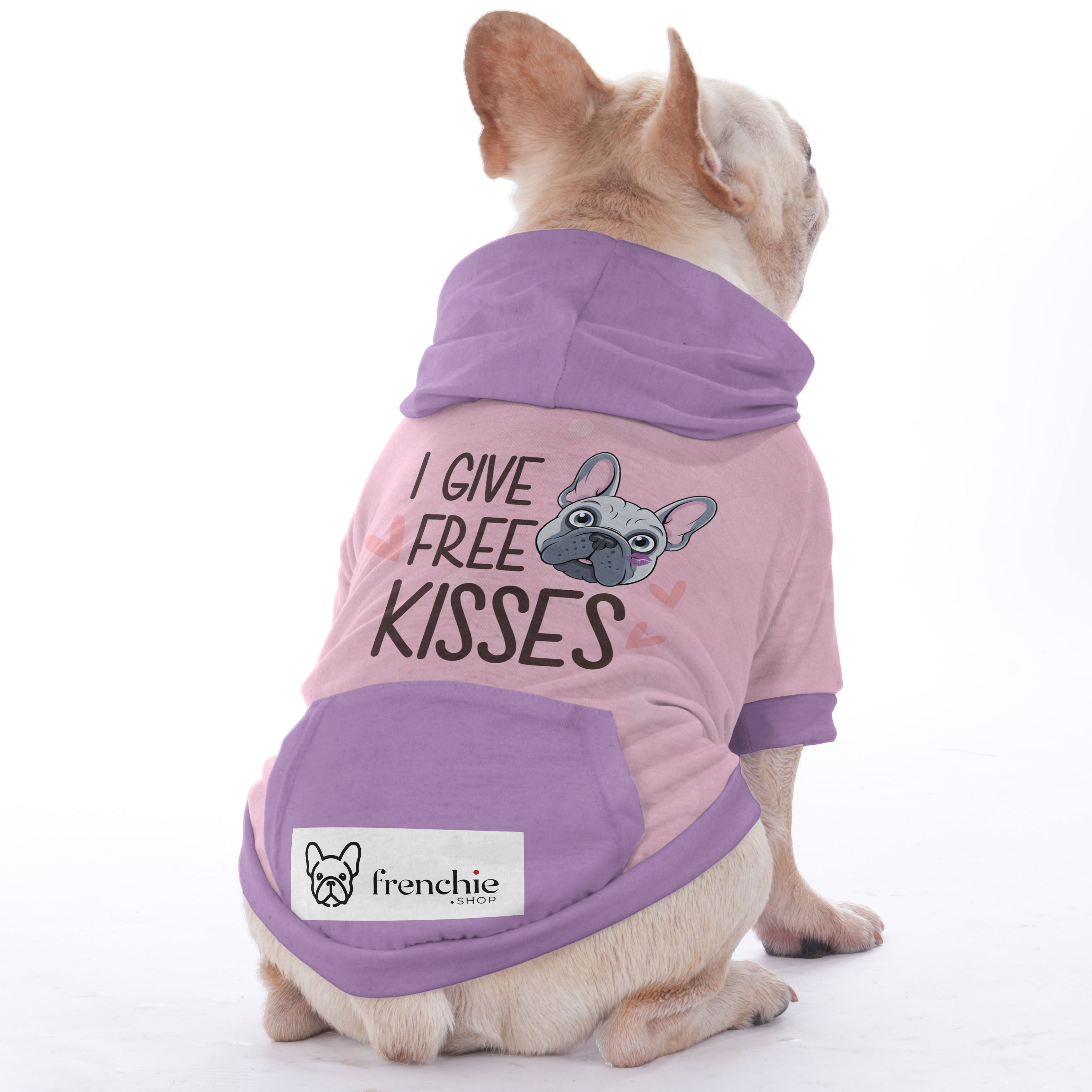 I French Bulldog Fleece Hoodie for Frenchie Enthusiasts-fadou