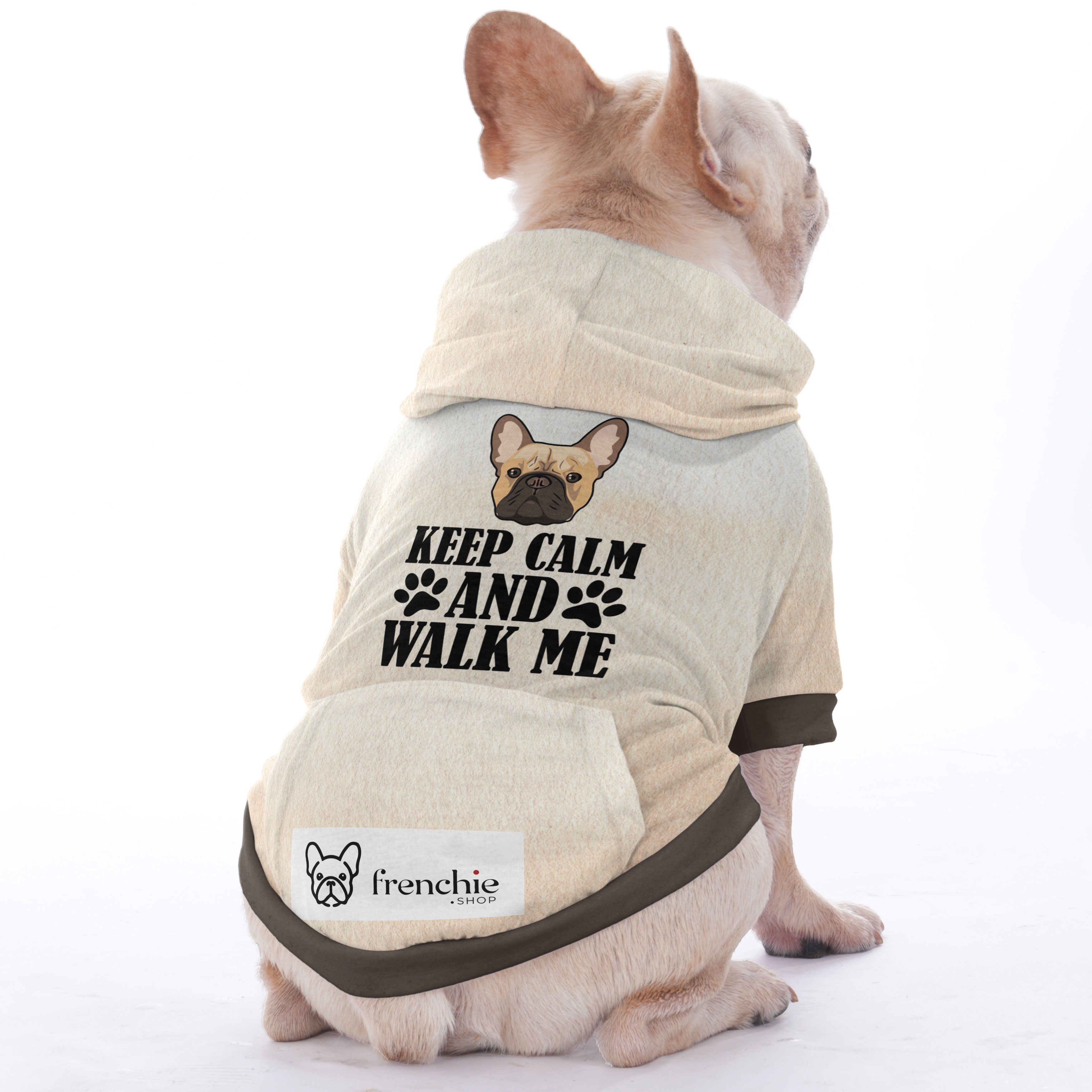 Keep French Bulldog Pet Sweatshirt for Flat-Face Breeds-fadou