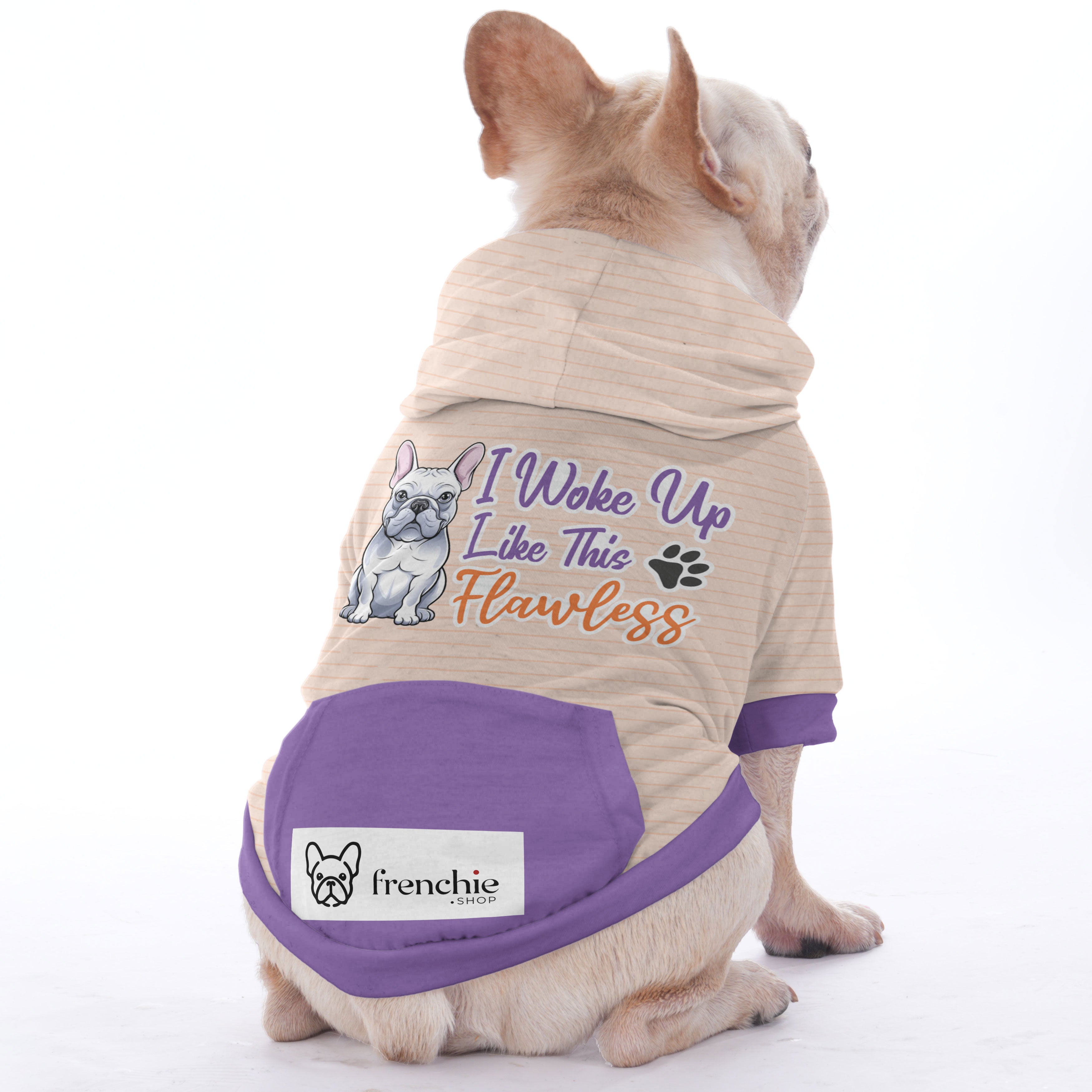 Florenz French Bulldog Cozy Hoodie for Flat-Face Breeds-fadou