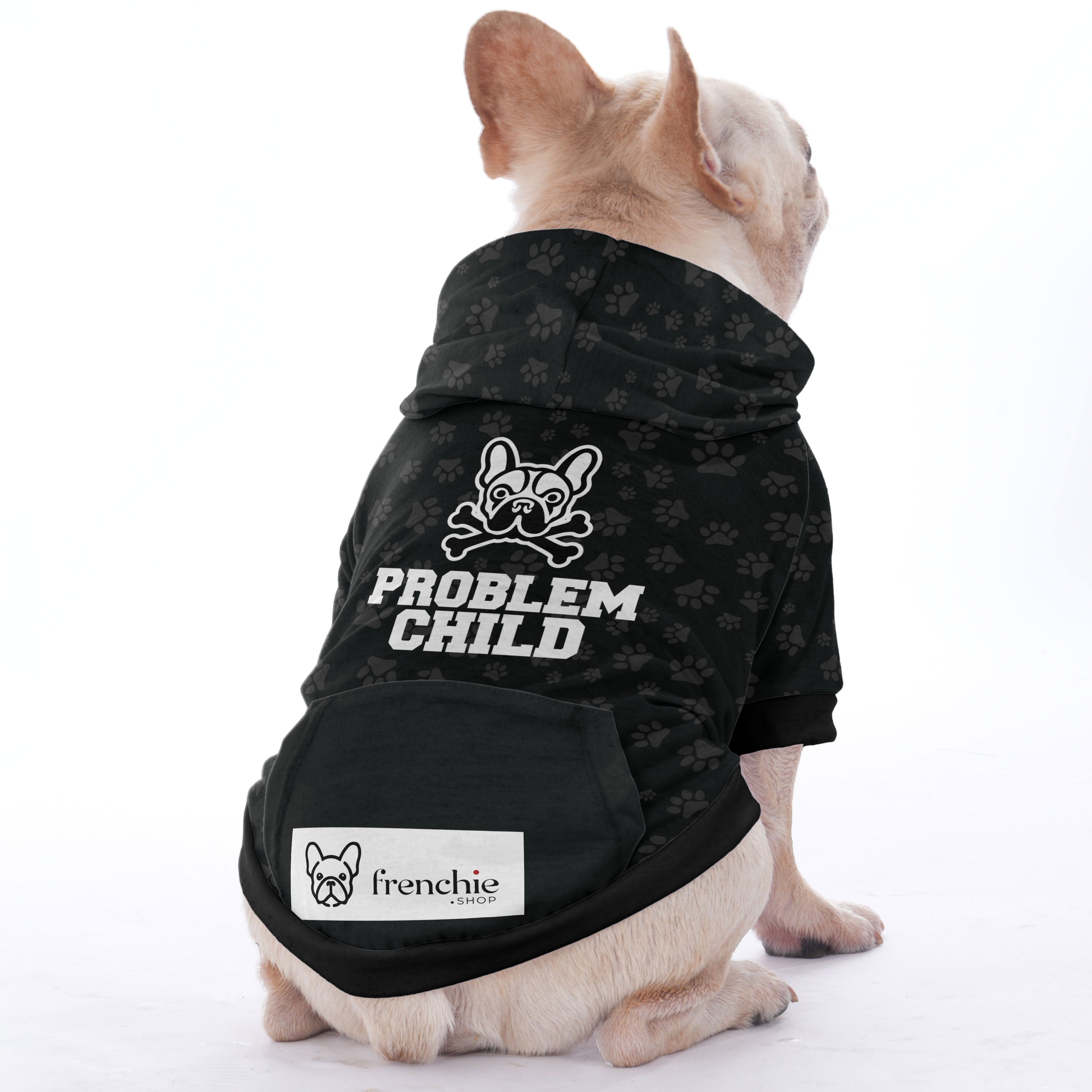 Problem French Bulldog Pet Parent Pullover for Dog Moms & Dads-fadou
