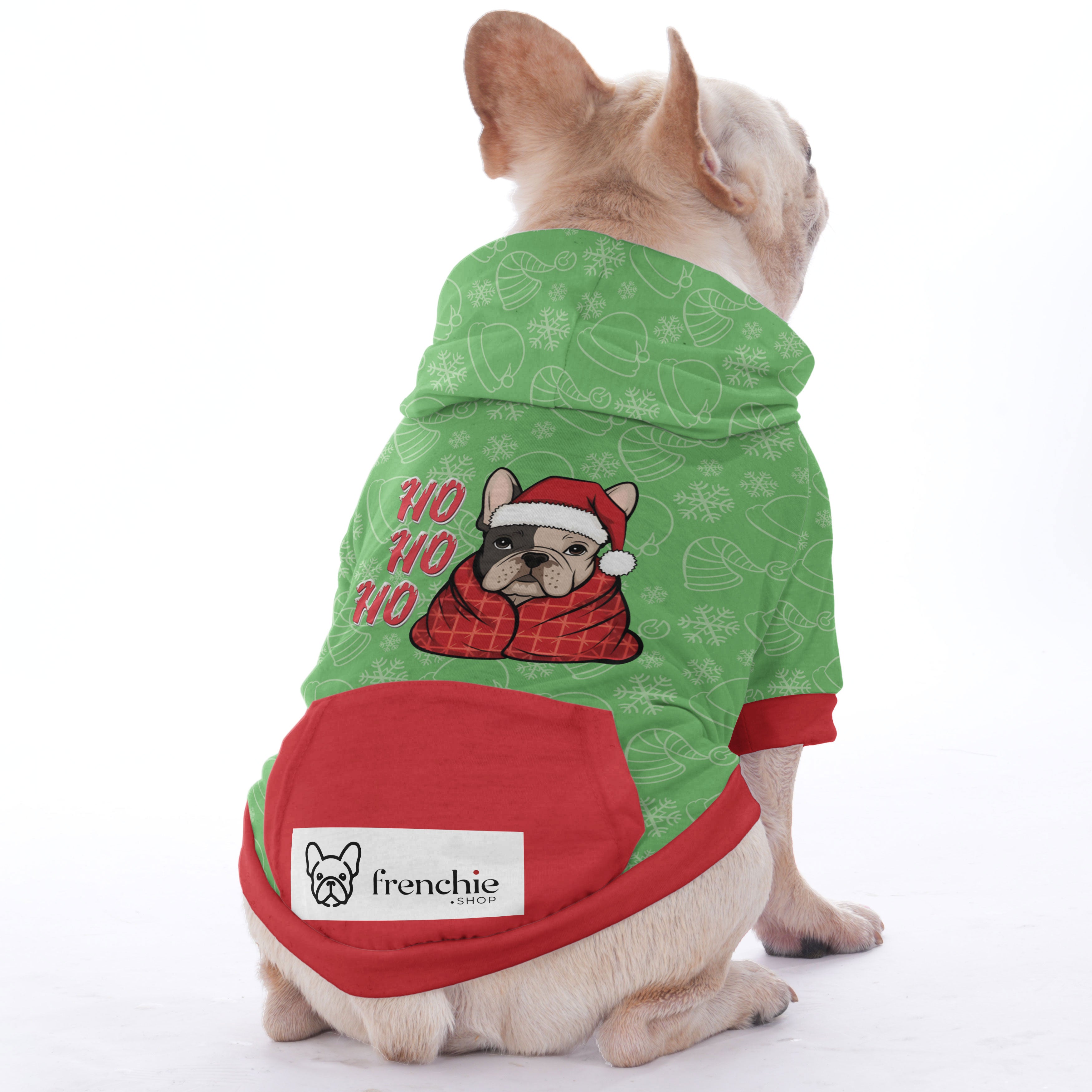 Sapphire French Bulldog Dog Hoodie for Flat-Face Breeds-fadou