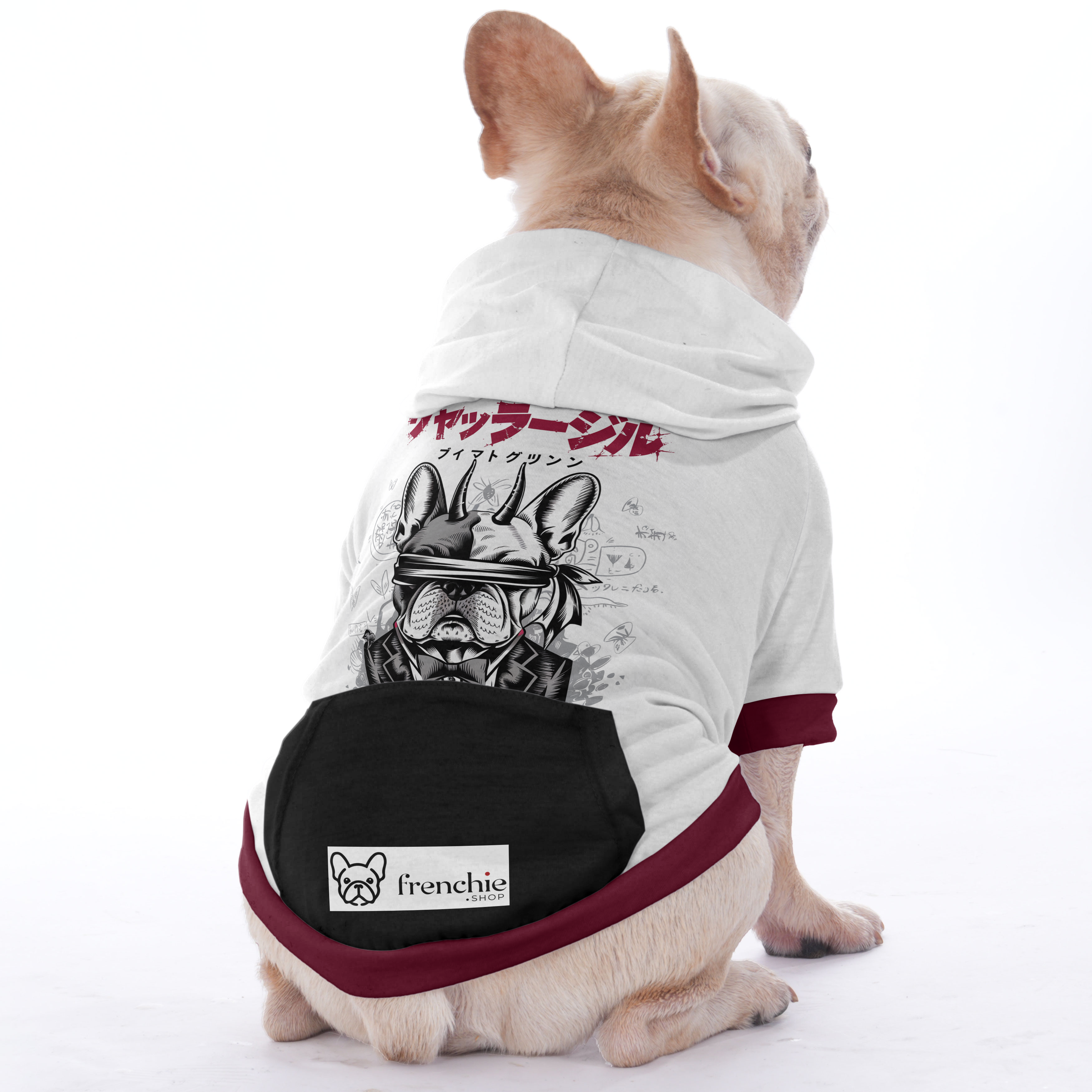 Marley French Bulldog Pet Sweatshirt for Flat-Face Breeds-fadou