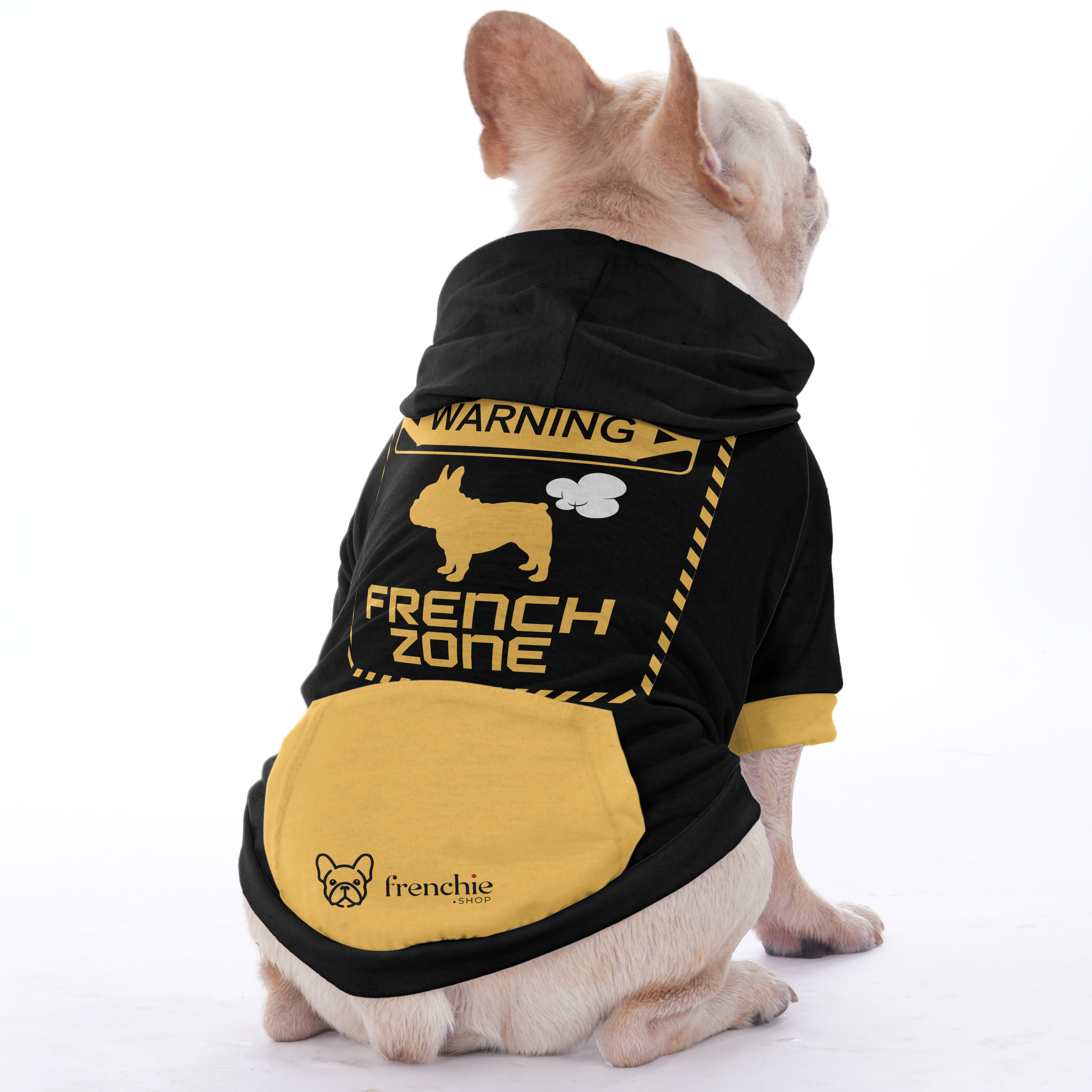Izzy French Bulldog Fleece Hoodie for Training Sessions-fadou