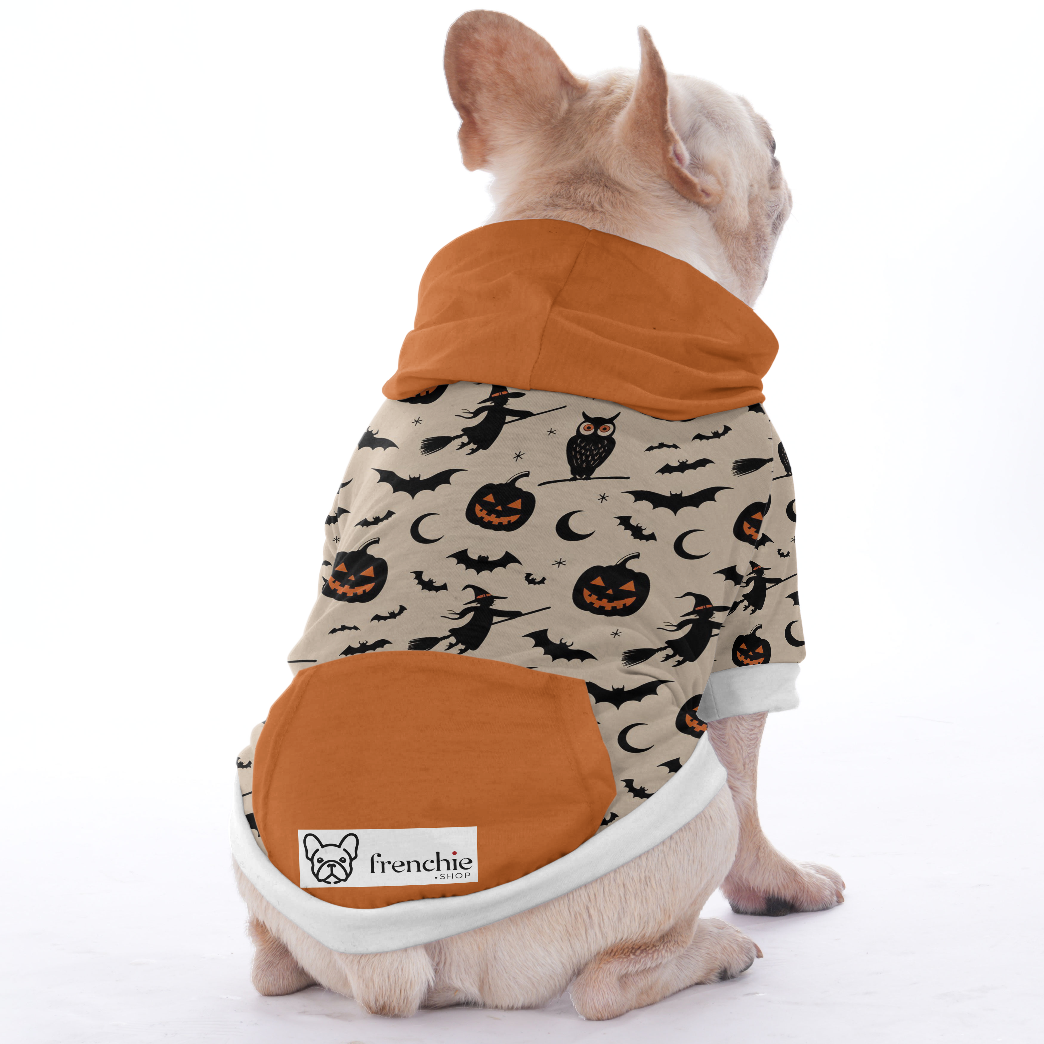 Stew French Bulldog Fleece Hoodie for Training Sessions-fadou