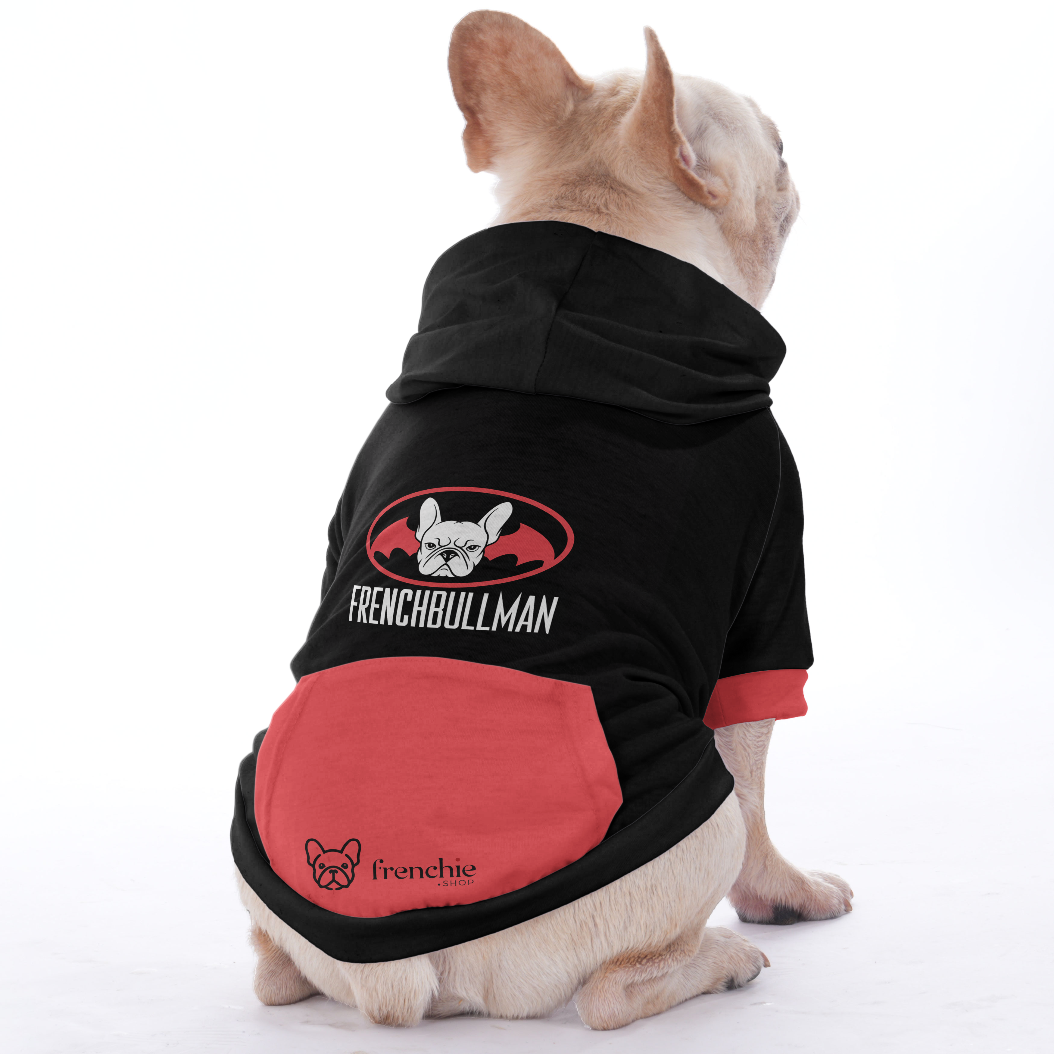 Lobo French Bulldog Pet Sweatshirt for Flat-Face Breeds-fadou