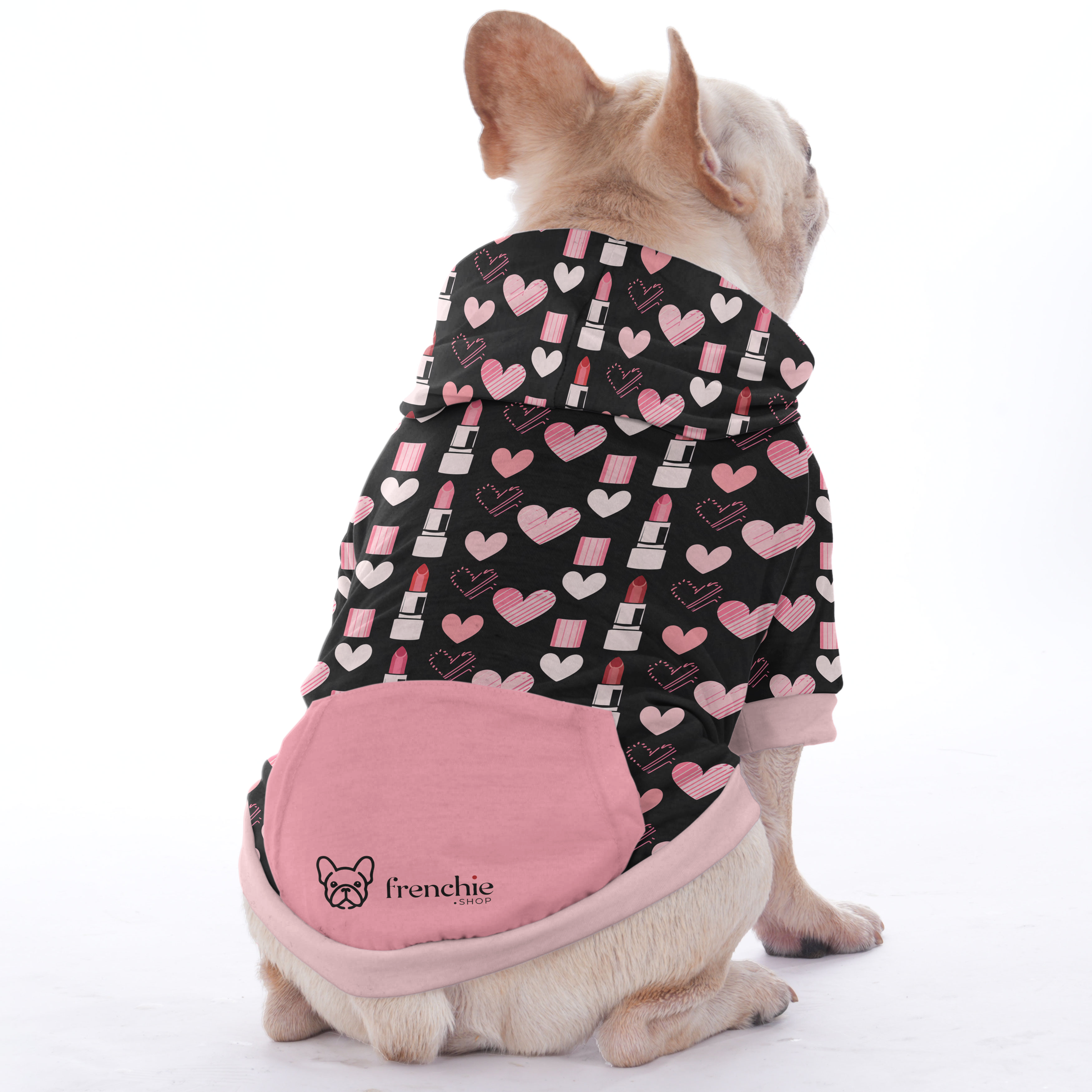 Ellie French Bulldog Pet Sweatshirt for Short-Nosed Dogs-fadou