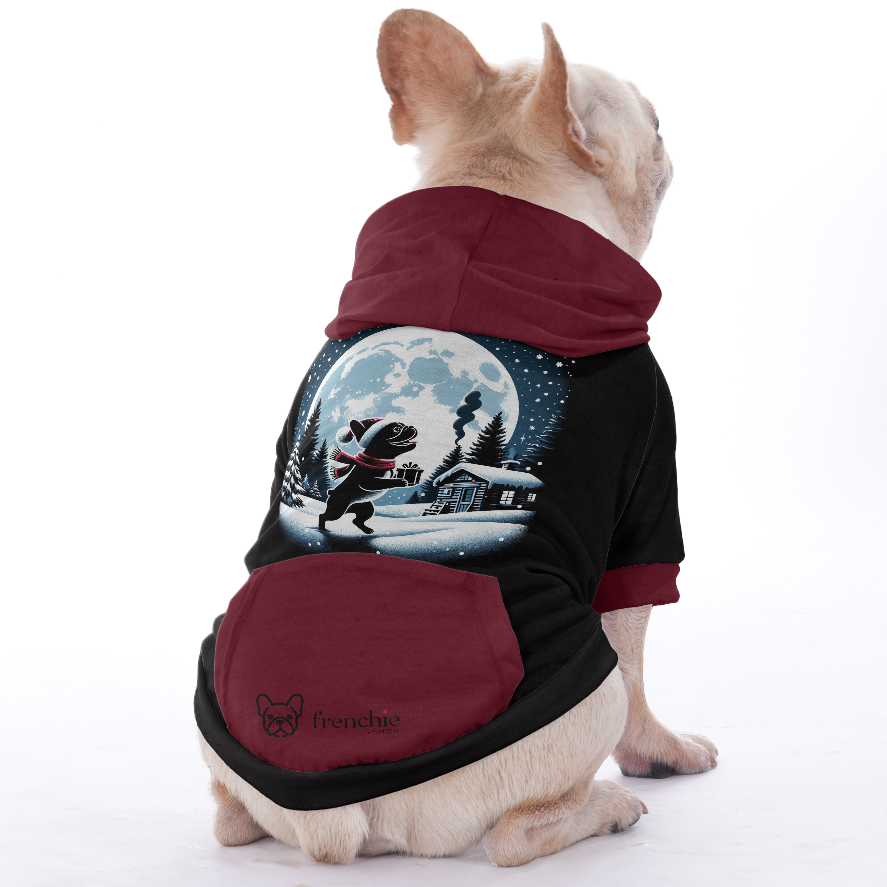 Cookie French Bulldog Pet Sweatshirt for Short-Nosed Dogs-fadou