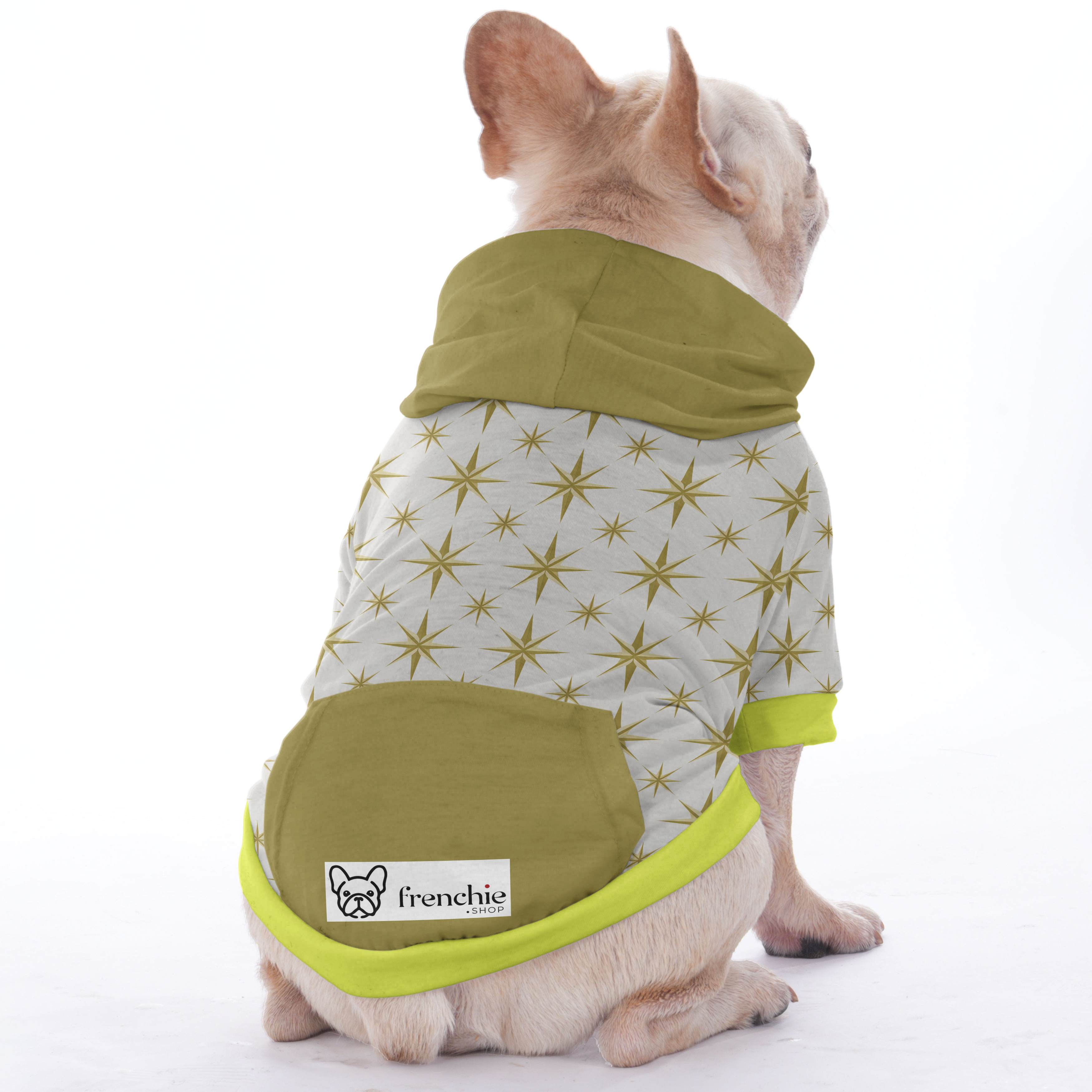 Tootsie French Bulldog Fleece Hoodie for Brachycephalic Dogs-fadou