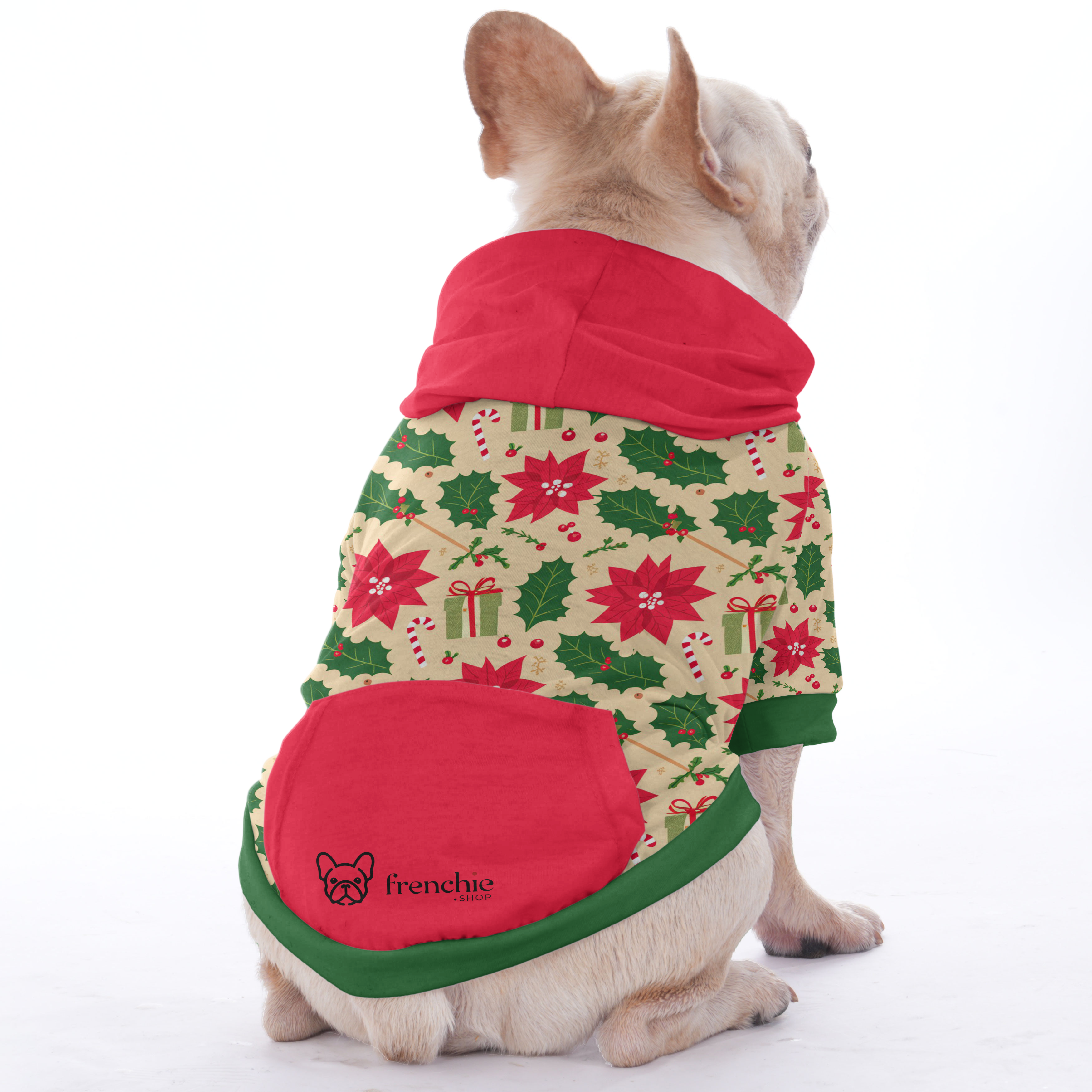Suzzie French Bulldog Cozy Hoodie for Brachycephalic Dogs-fadou