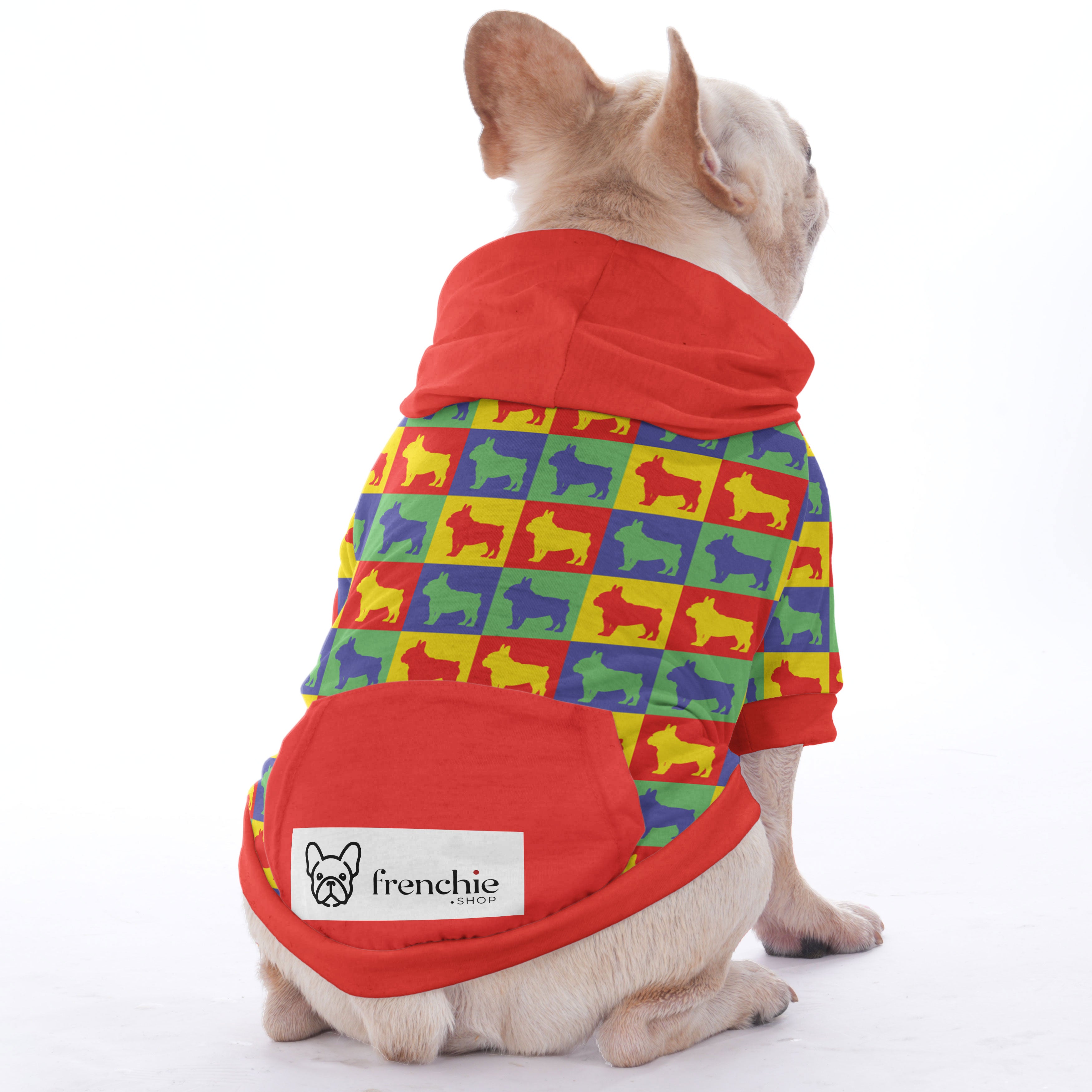 Sloth French Bulldog Cozy Hoodie for Outdoor Adventures-fadou