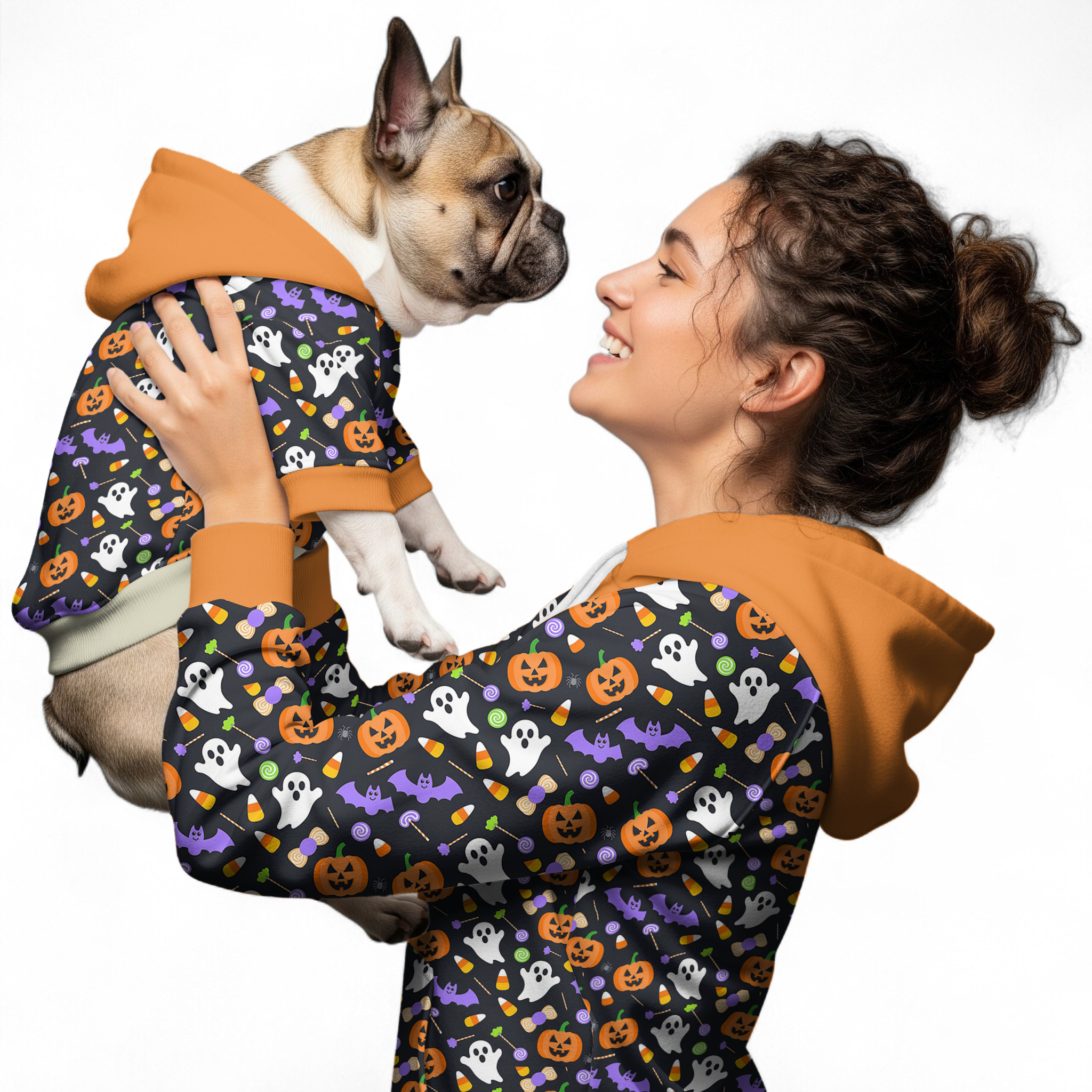 Lily French Bulldog Pet Parent Pullover for Bulldog Owners-fadou