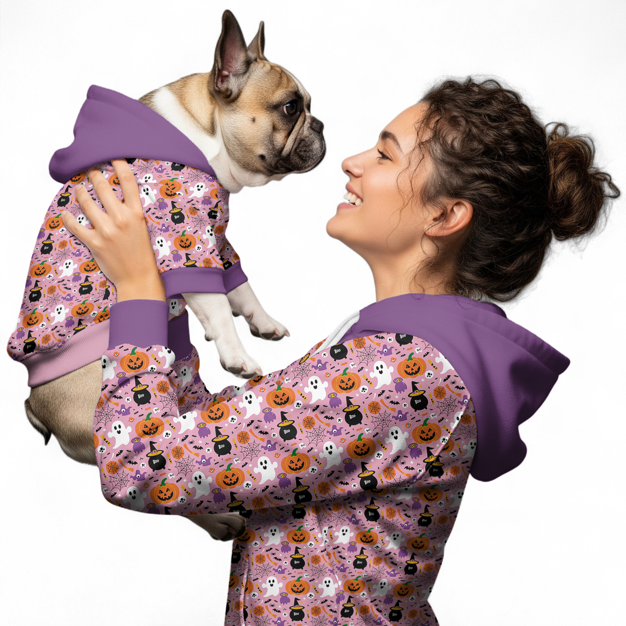 French Bulldog Cotton Sweatshirt for Frenchie Enthusiasts-fadou