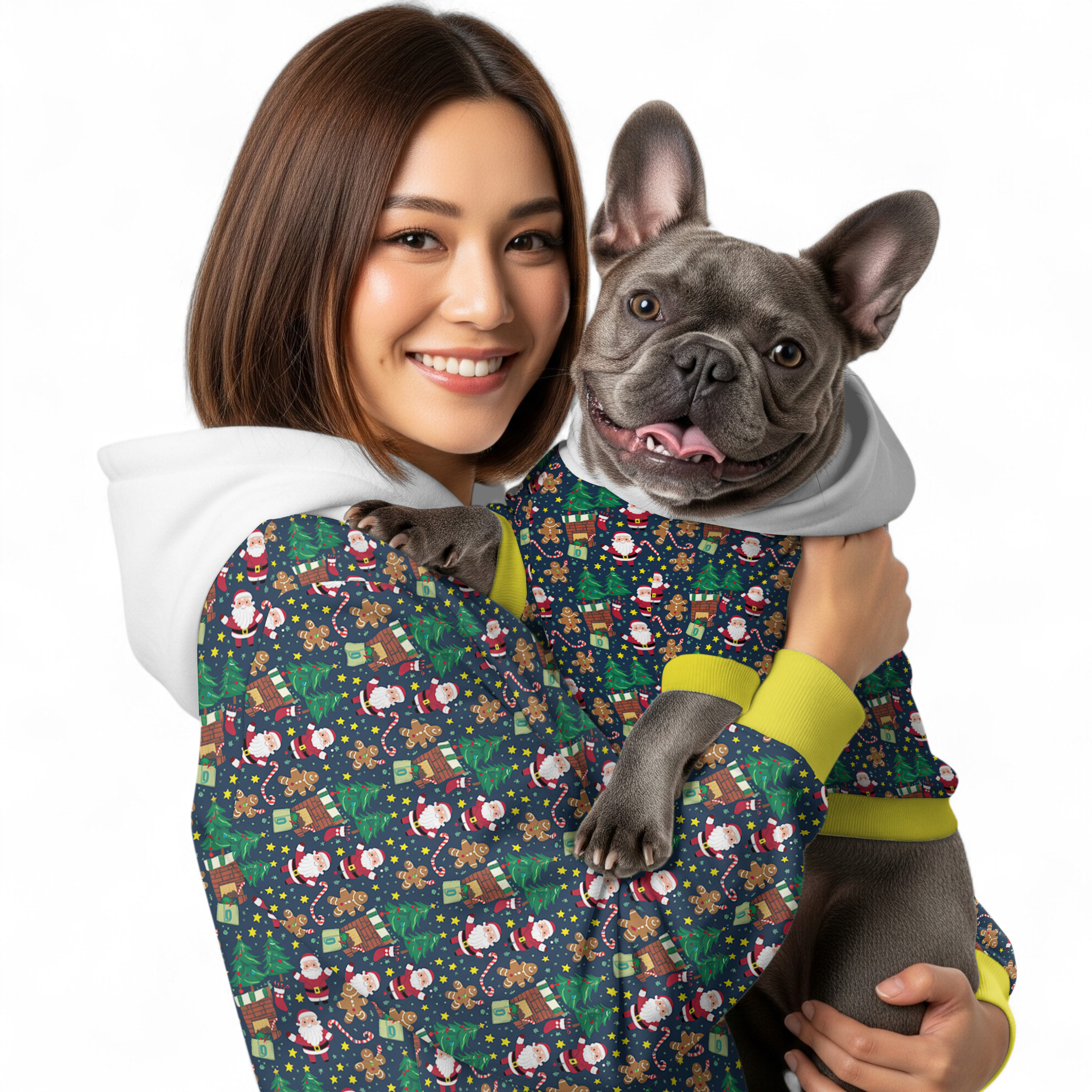 Chris French Bulldog Pet Parent Pullover for Pet Parents-fadou
