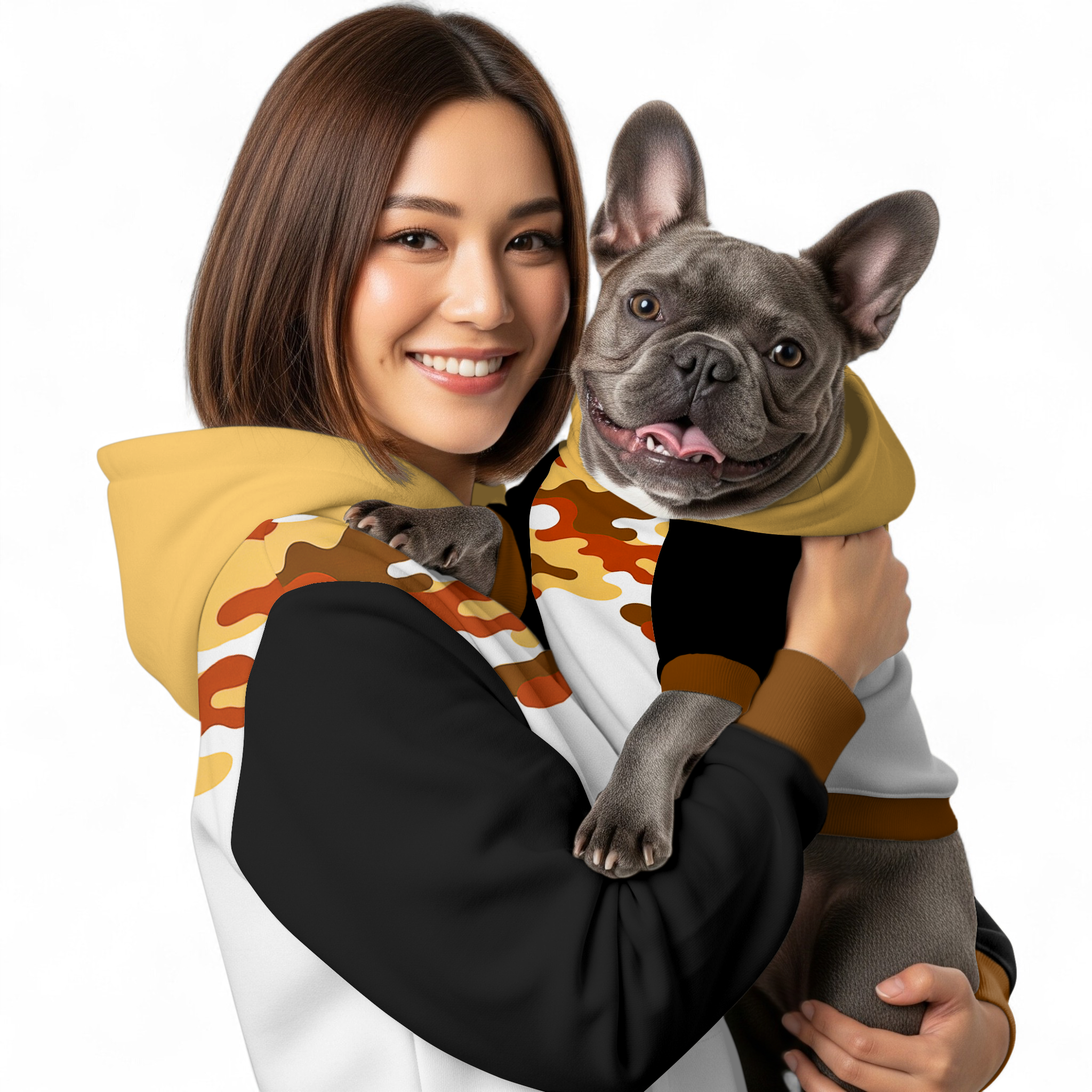 Harry French Bulldog Cotton Sweatshirt for Dog Park Days-fadou