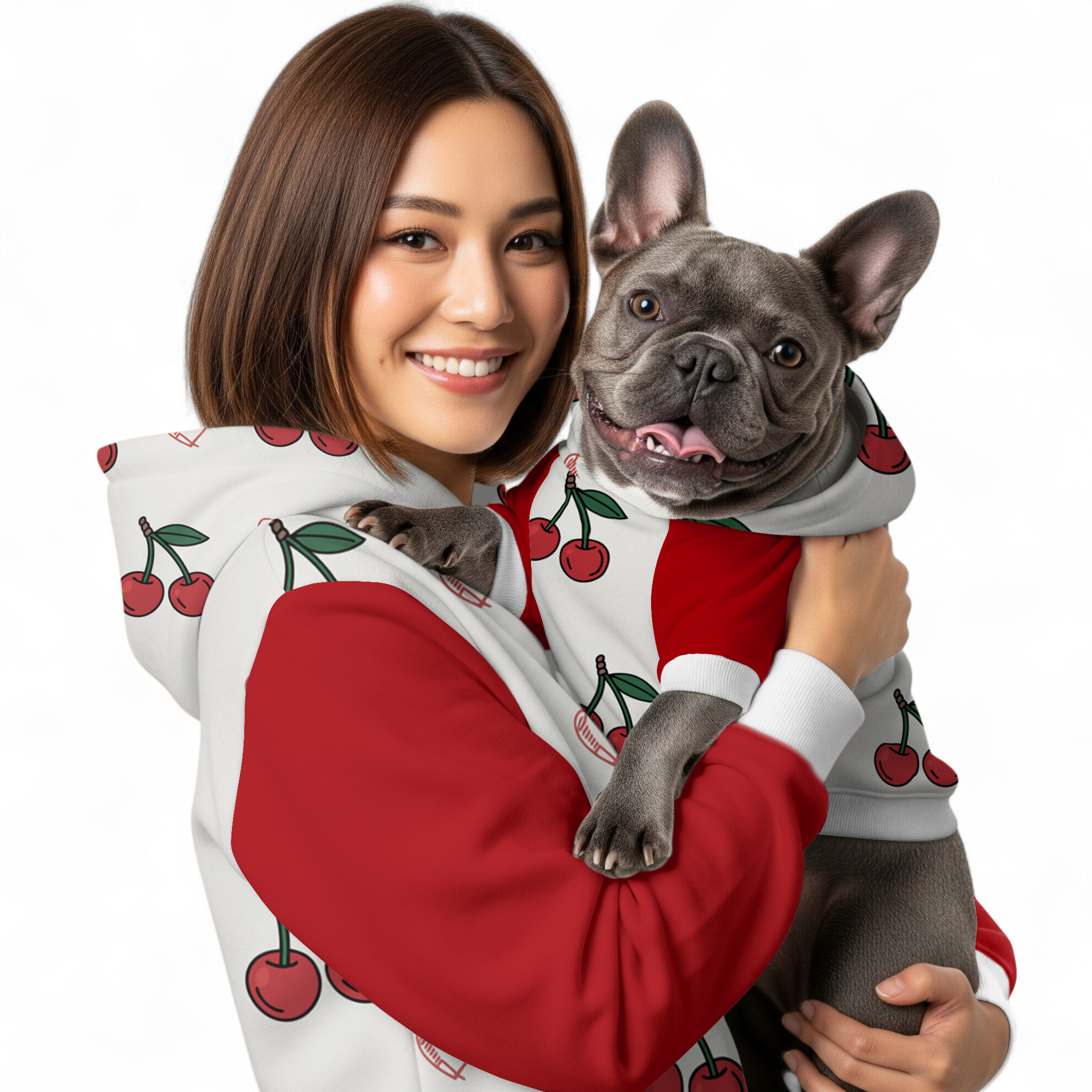 Queen French Bulldog Pet Parent Pullover for Dog Moms & Dads-fadou