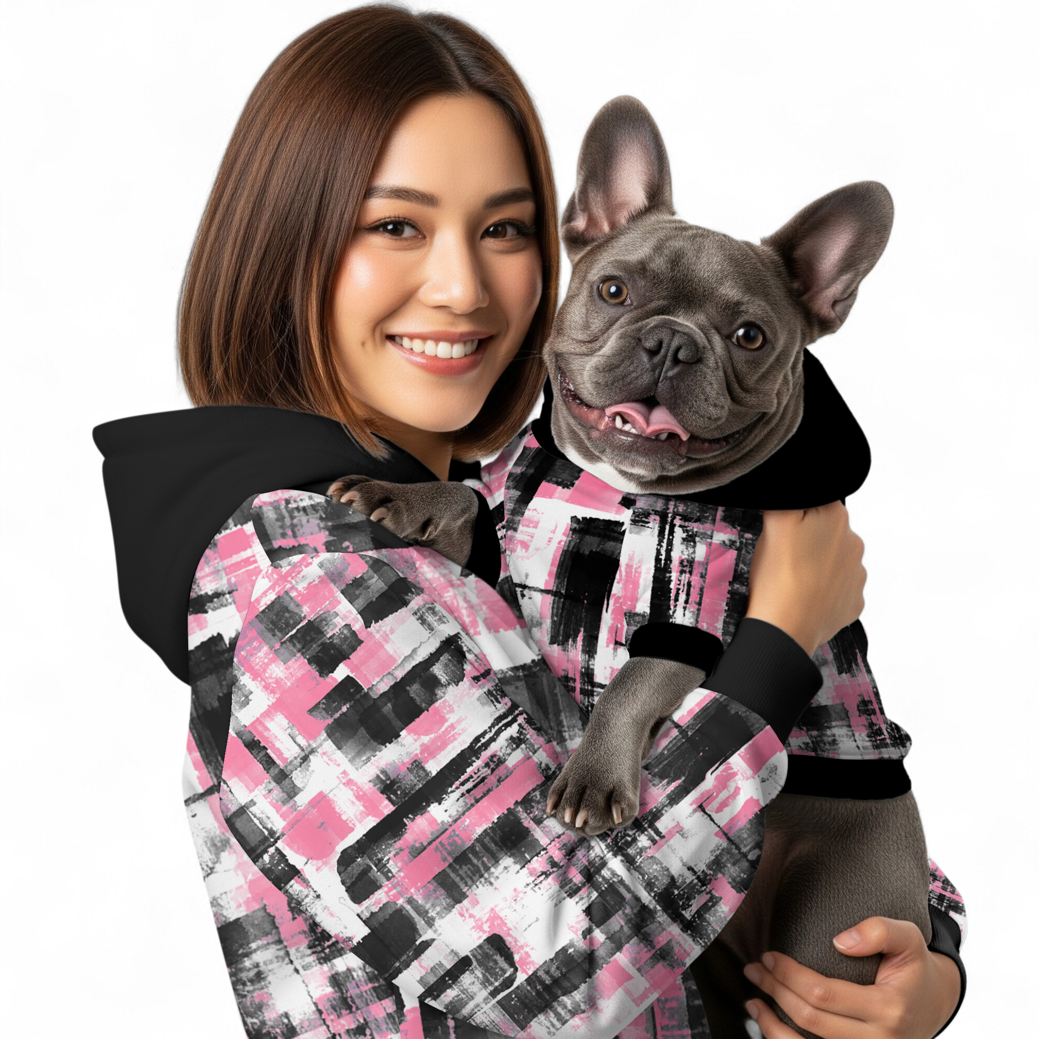 Dolce French Bulldog Pet Parent Pullover for Everyday Wear-fadou